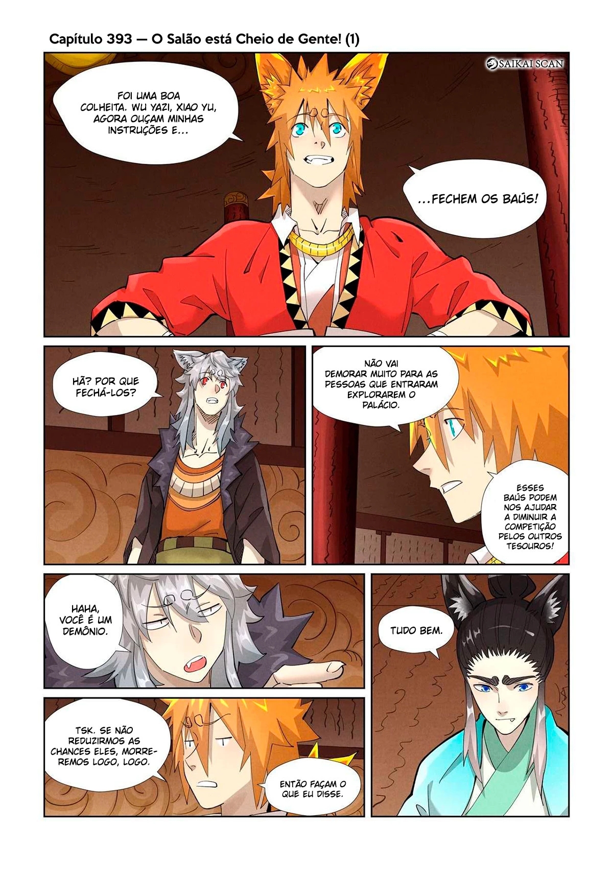 Read Contos de Demônios e Deuses PT Manga Online