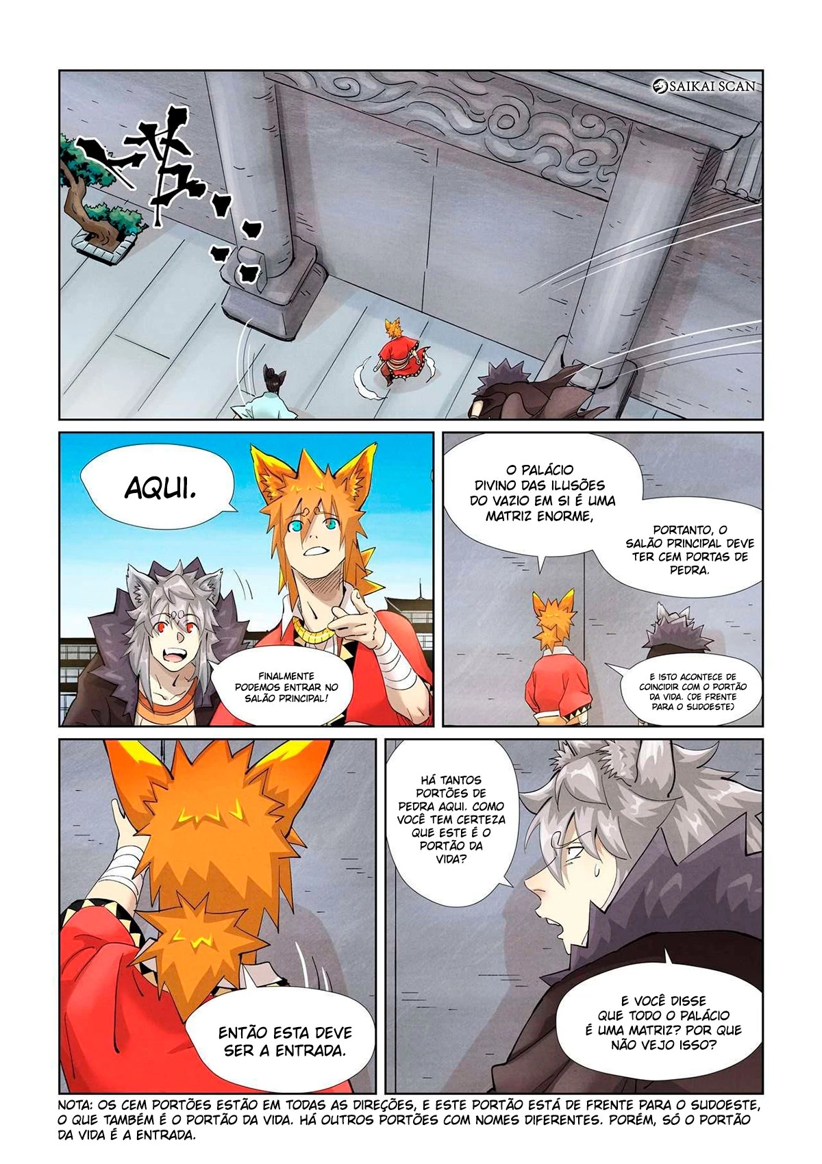 Read Contos de Demônios e Deuses PT Manga Online