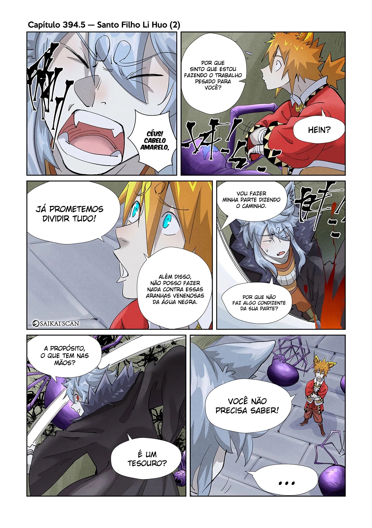Read Contos de Demônios e Deuses PT Manga Online