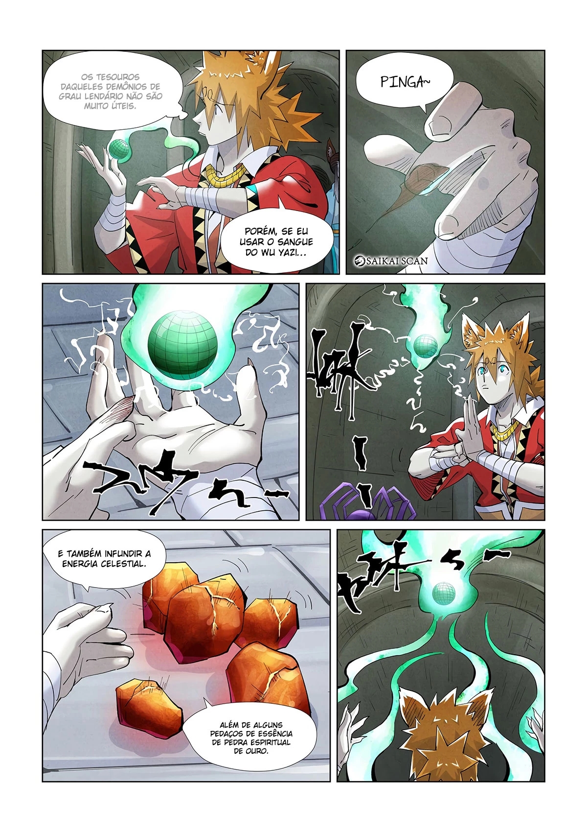 Read Contos de Demônios e Deuses PT Manga Online