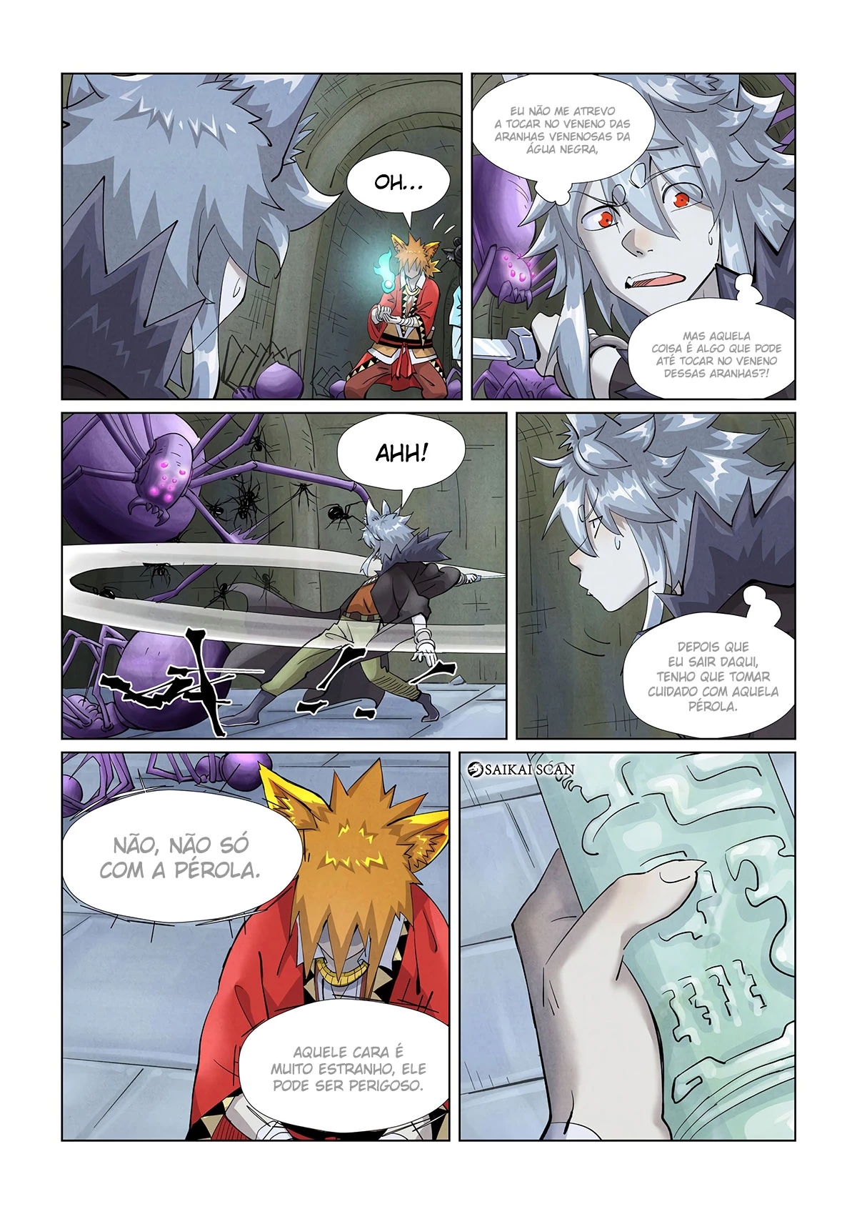 Read Contos de Demônios e Deuses PT Manga Online