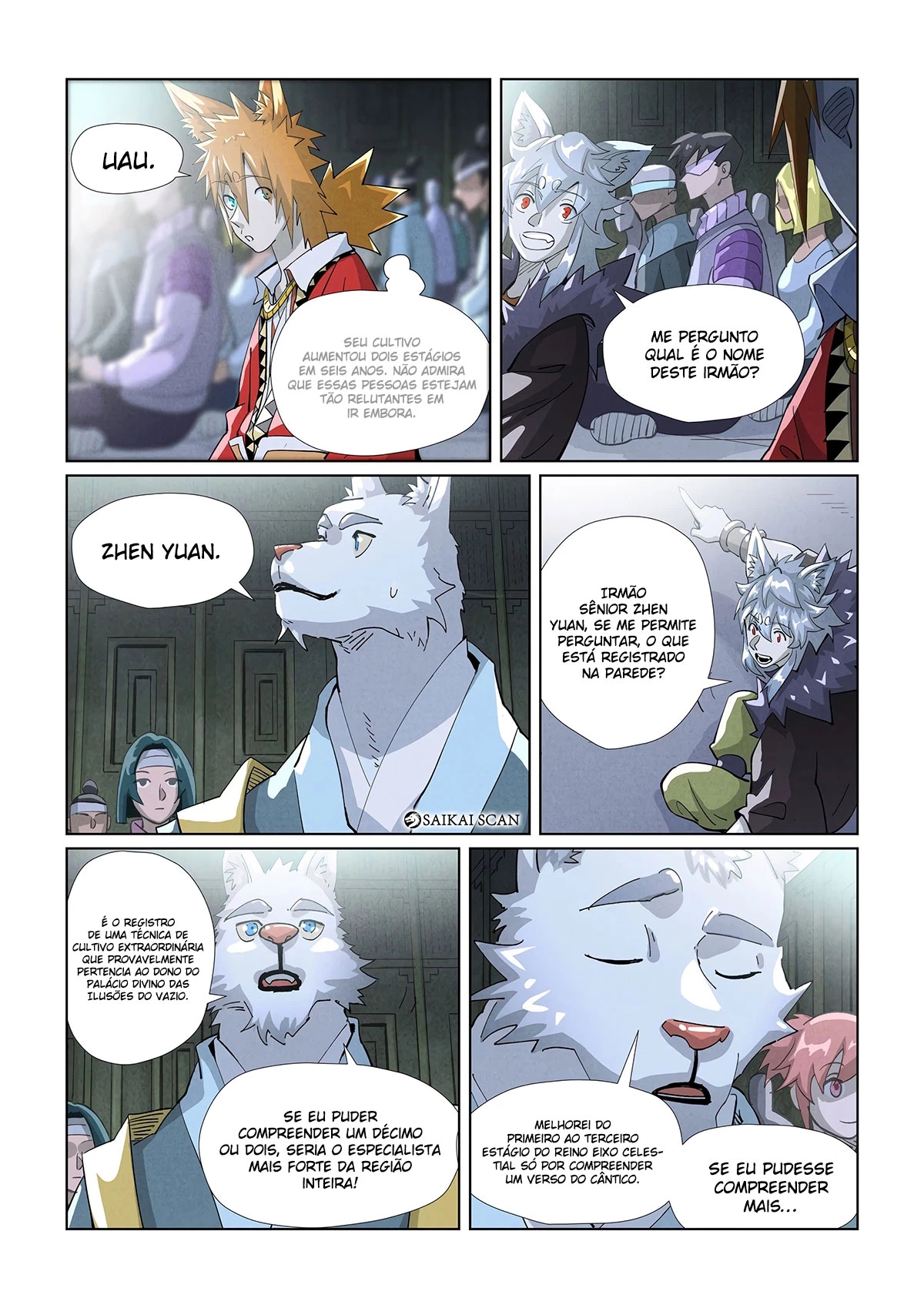 Read Contos de Demônios e Deuses PT Manga Online