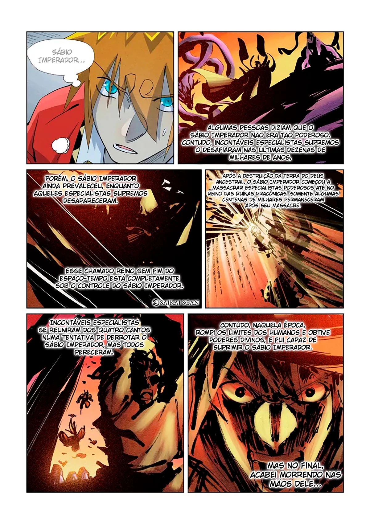 Read Contos de Demônios e Deuses PT Manga Online