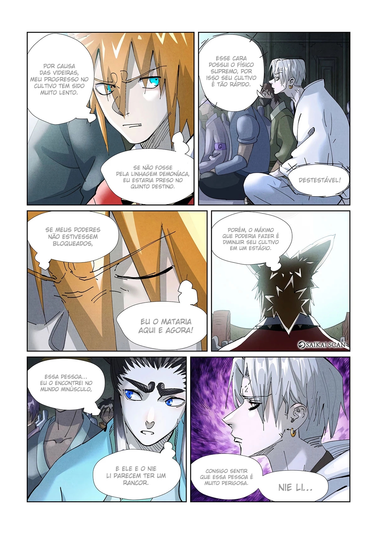 Read Contos de Demônios e Deuses PT Manga Online