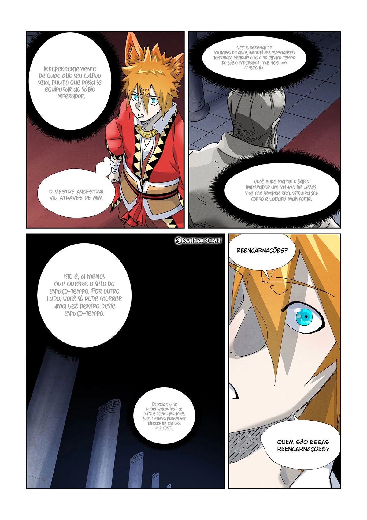 Read Contos de Demônios e Deuses PT Manga Online