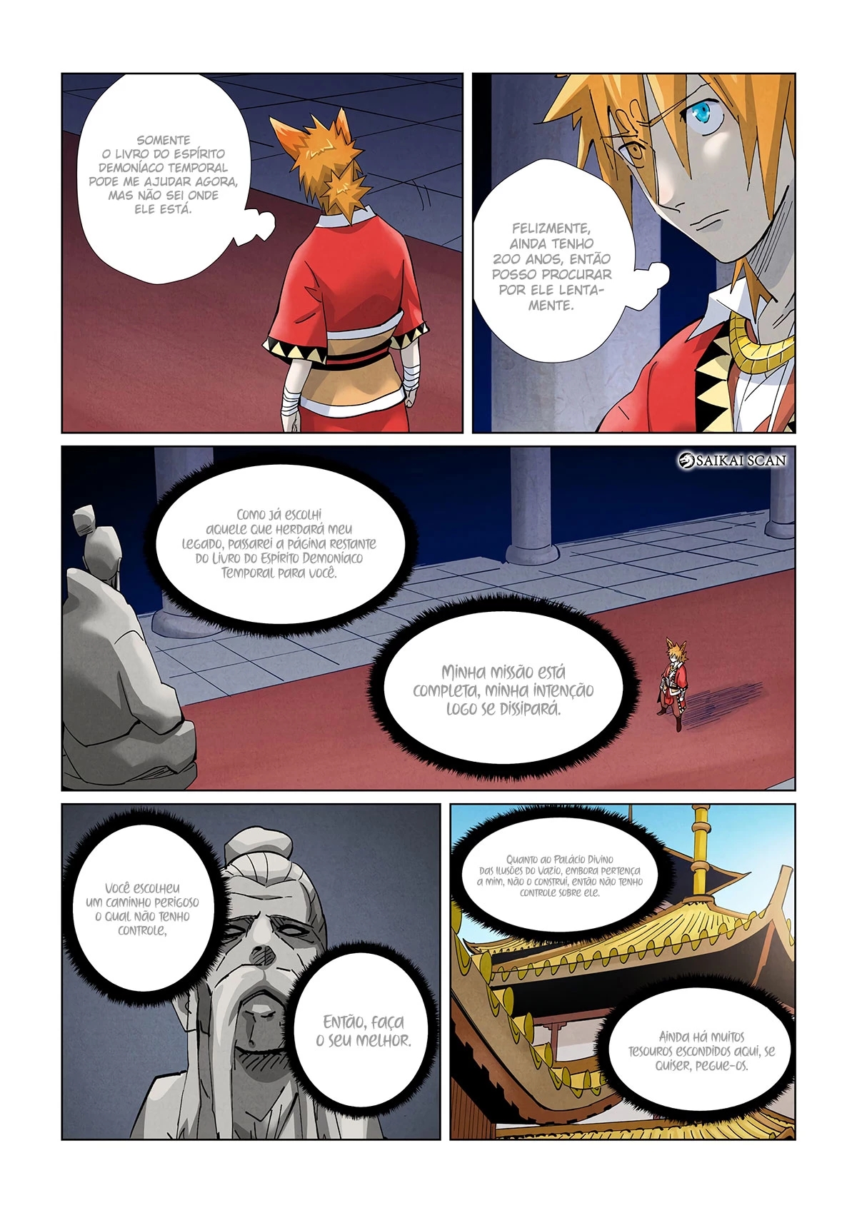 Read Contos de Demônios e Deuses PT Manga Online