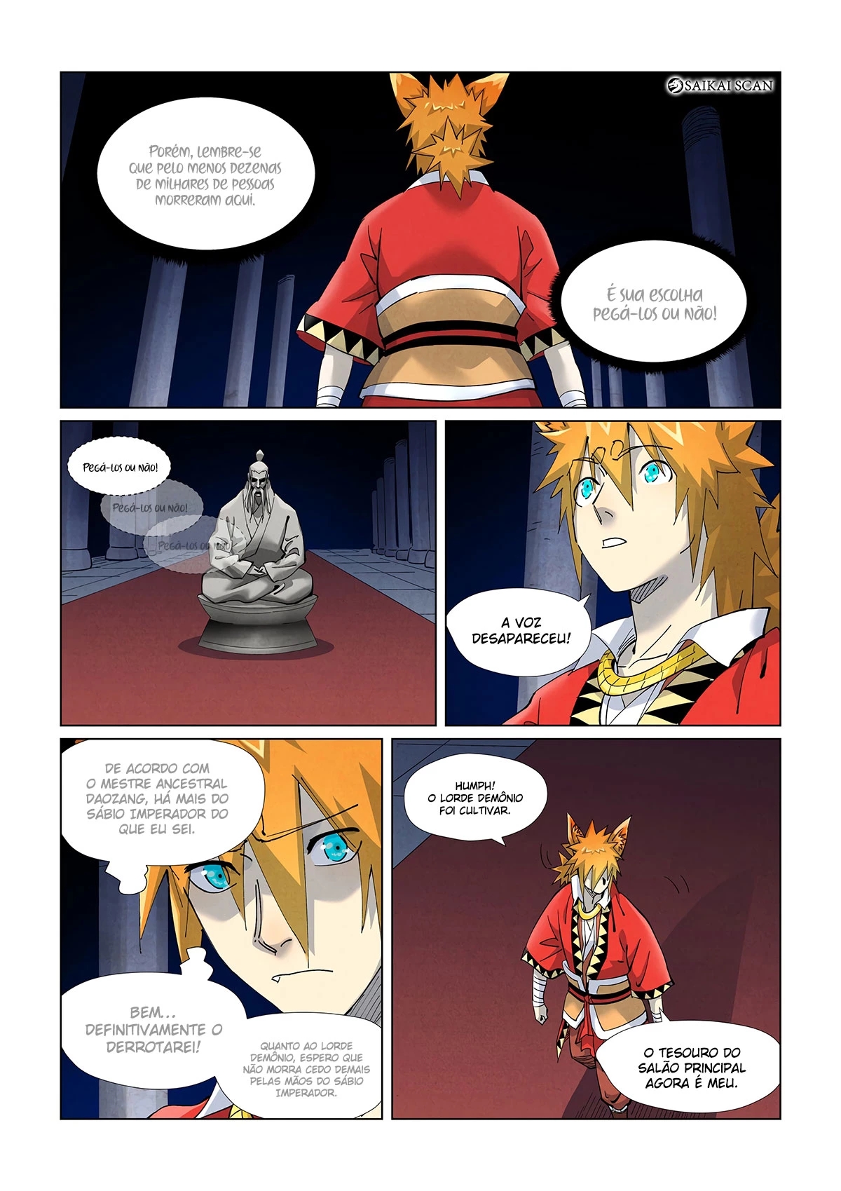 Read Contos de Demônios e Deuses PT Manga Online