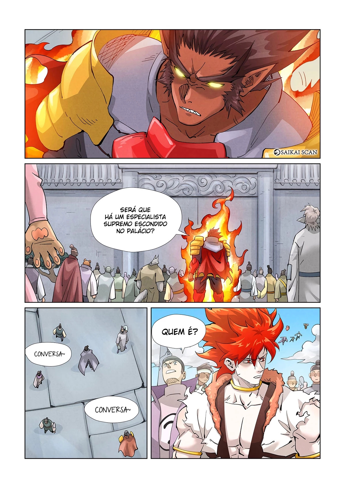 Read Contos de Demônios e Deuses PT Manga Online