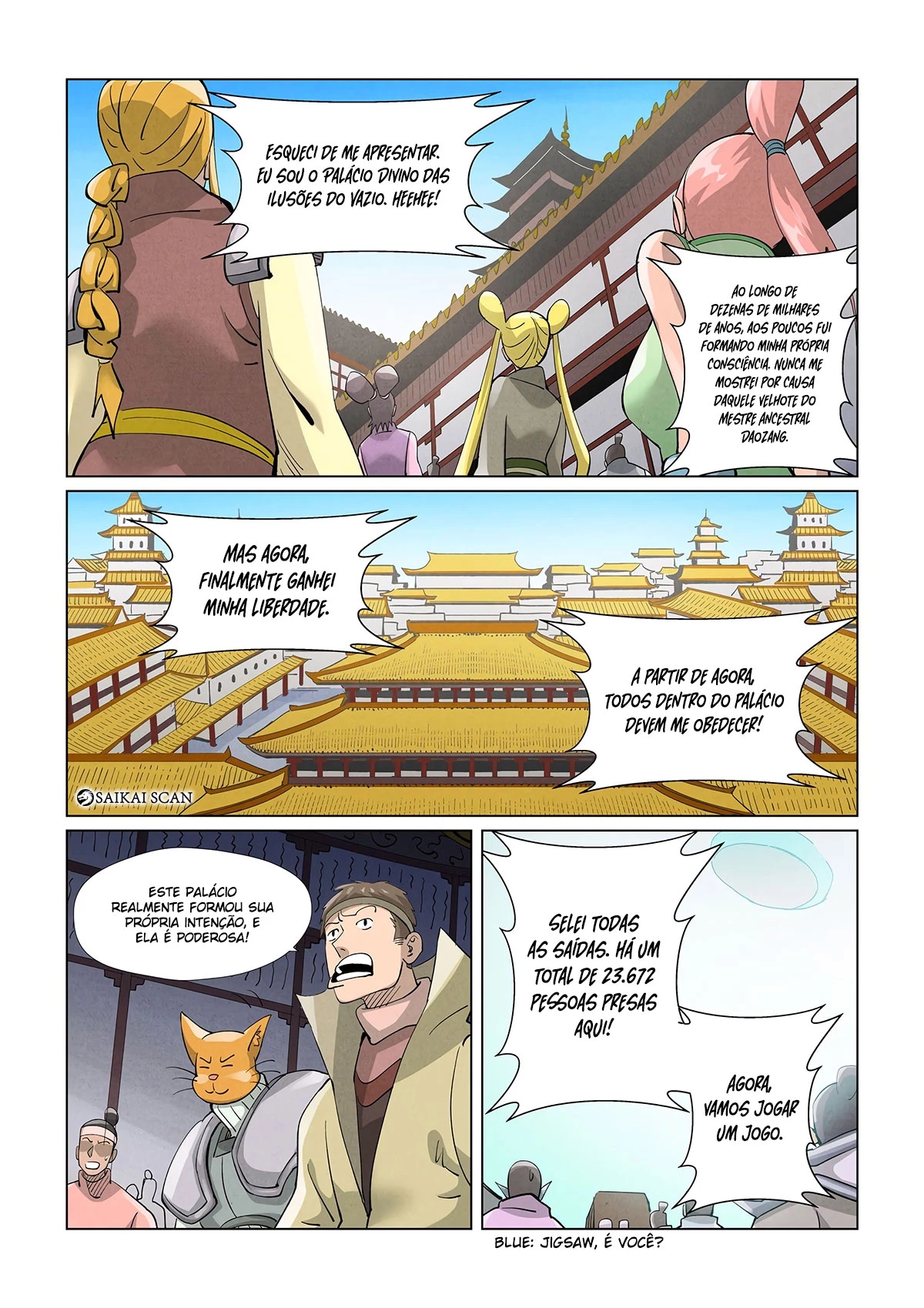 Read Contos de Demônios e Deuses PT Manga Online