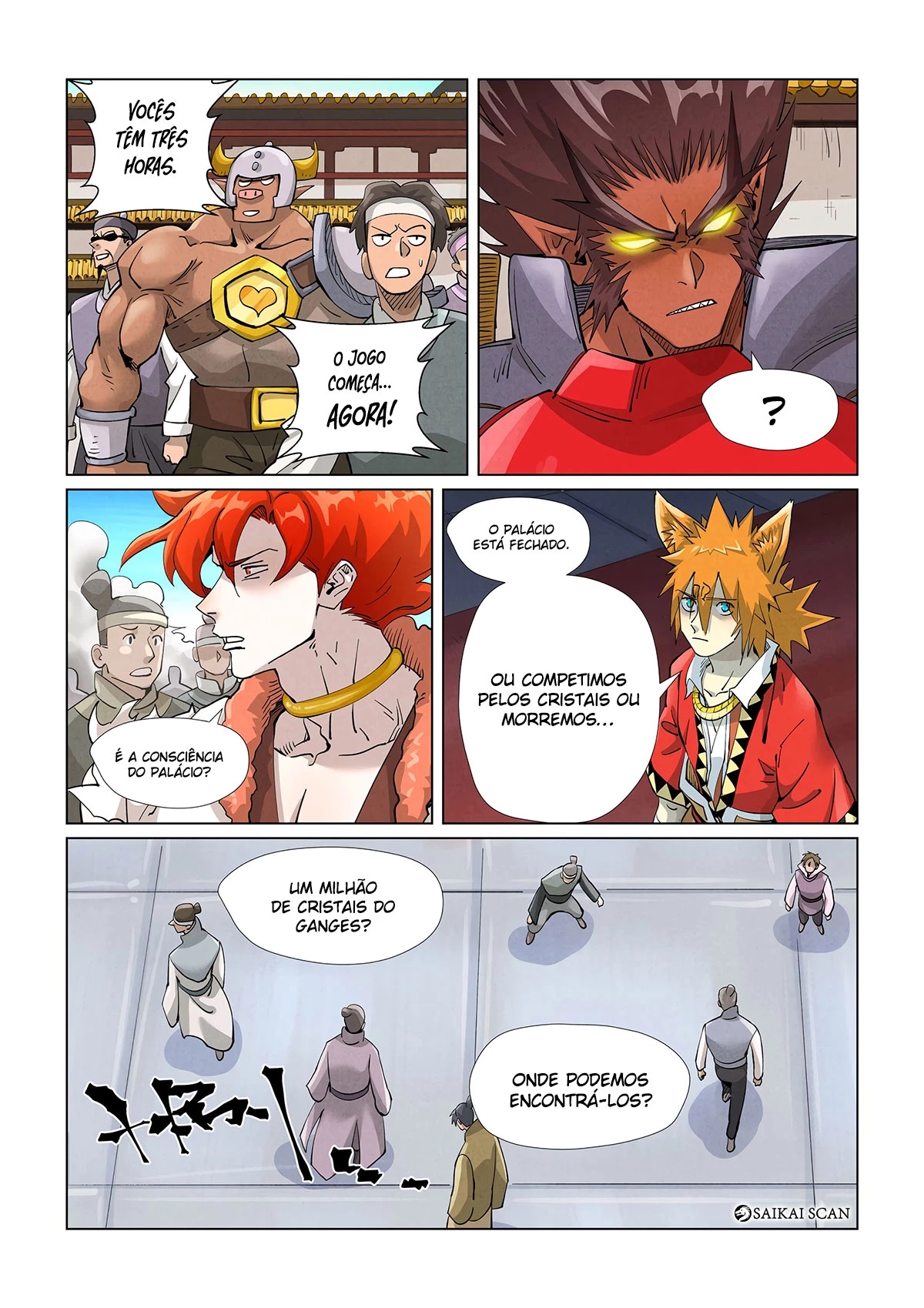 Read Contos de Demônios e Deuses PT Manga Online