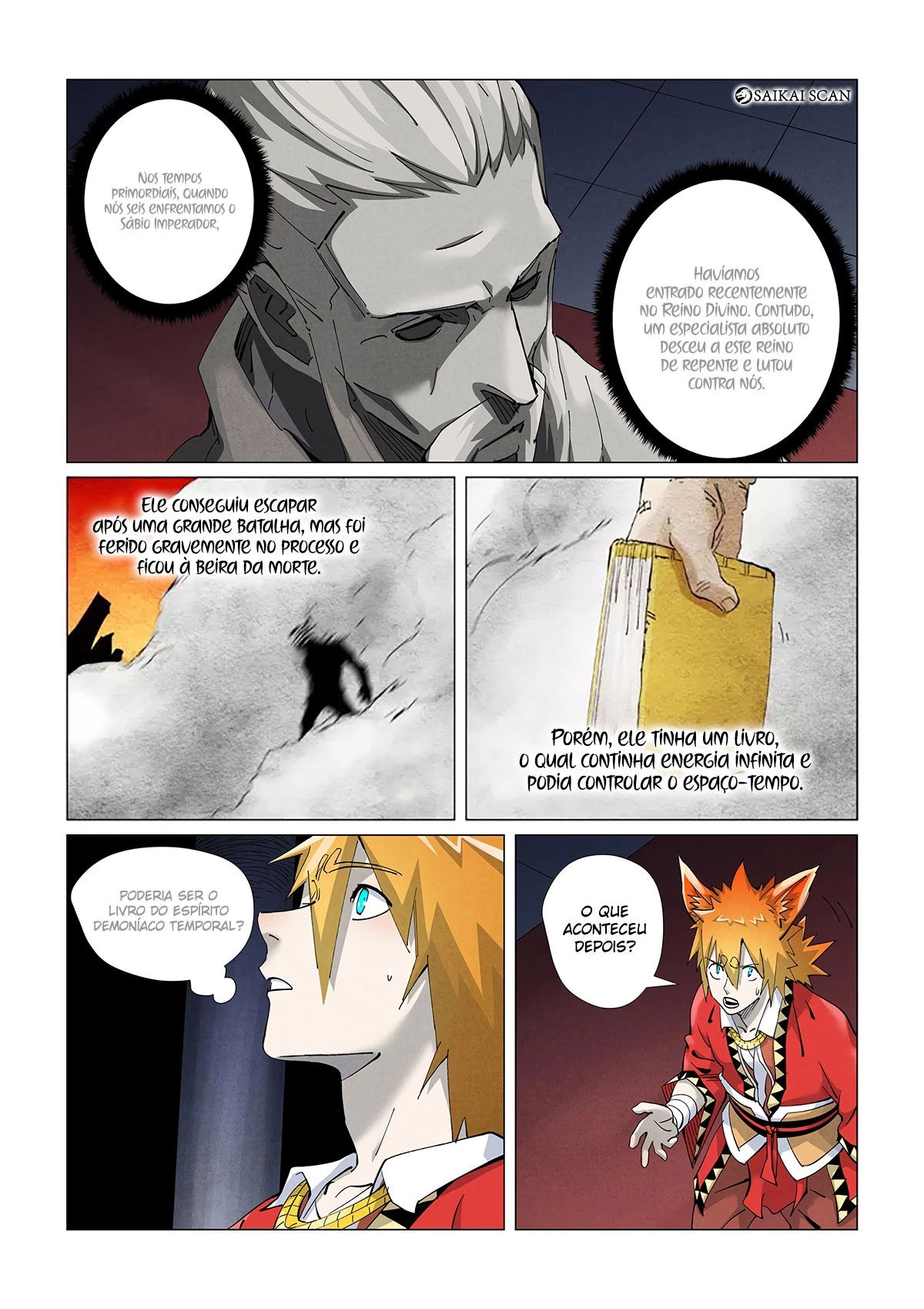 Read Contos de Demônios e Deuses PT Manga Online