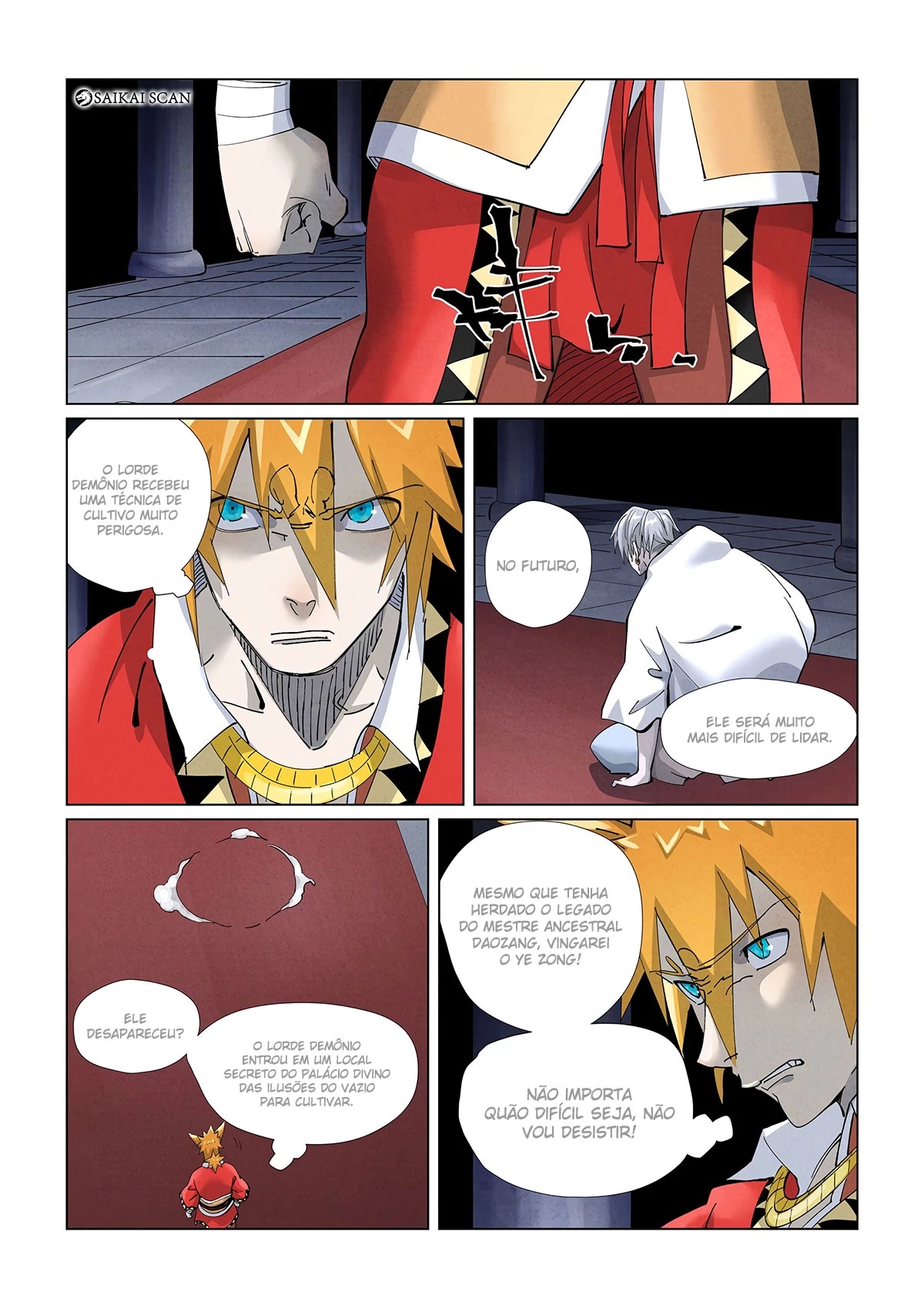 Read Contos de Demônios e Deuses PT Manga Online
