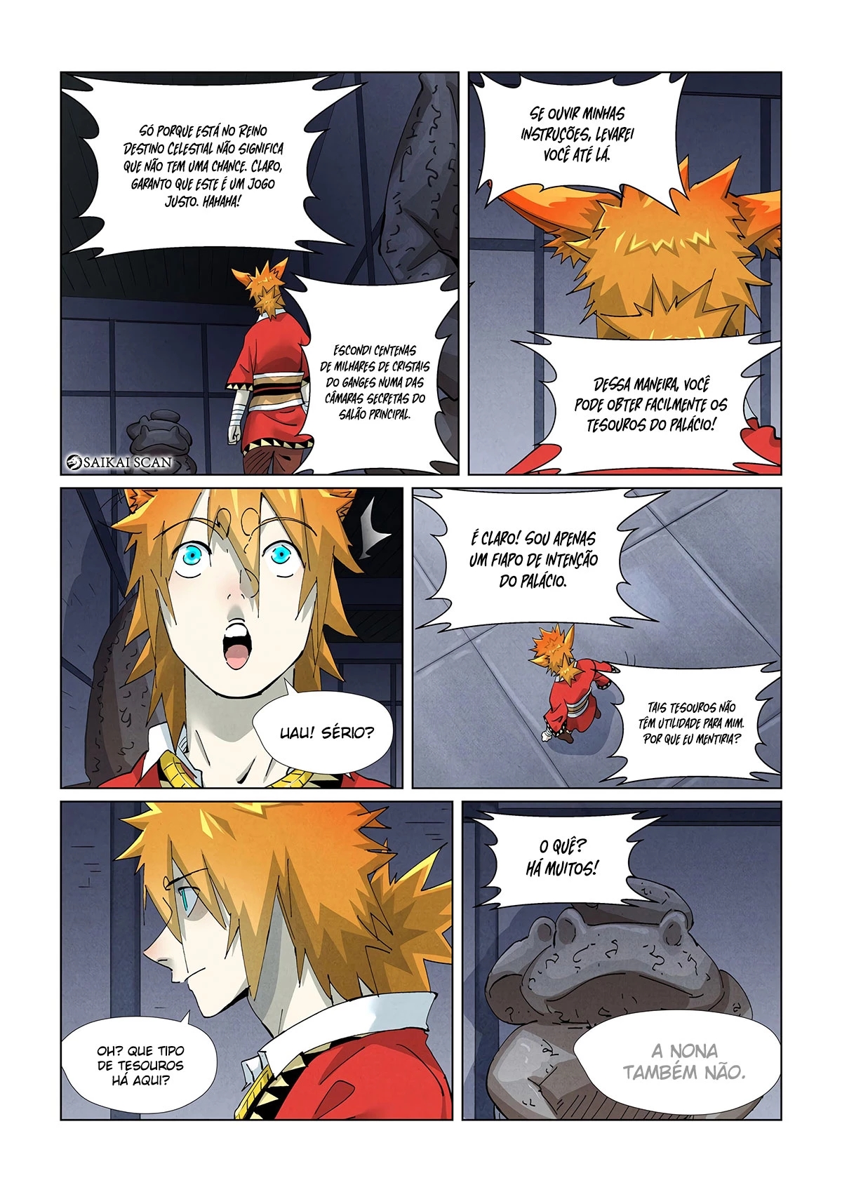 Read Contos de Demônios e Deuses PT Manga Online