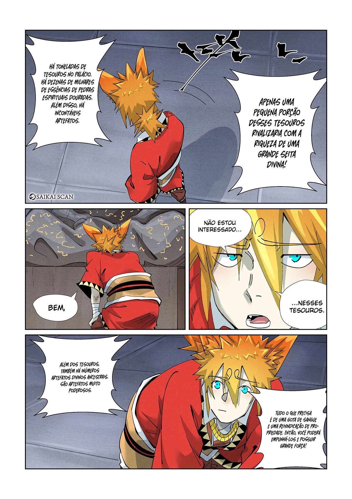 Read Contos de Demônios e Deuses PT Manga Online