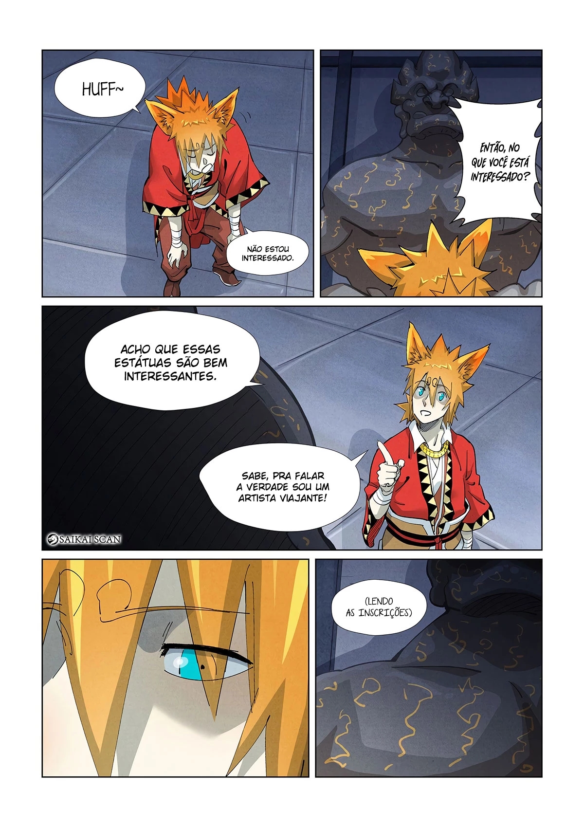 Read Contos de Demônios e Deuses PT Manga Online