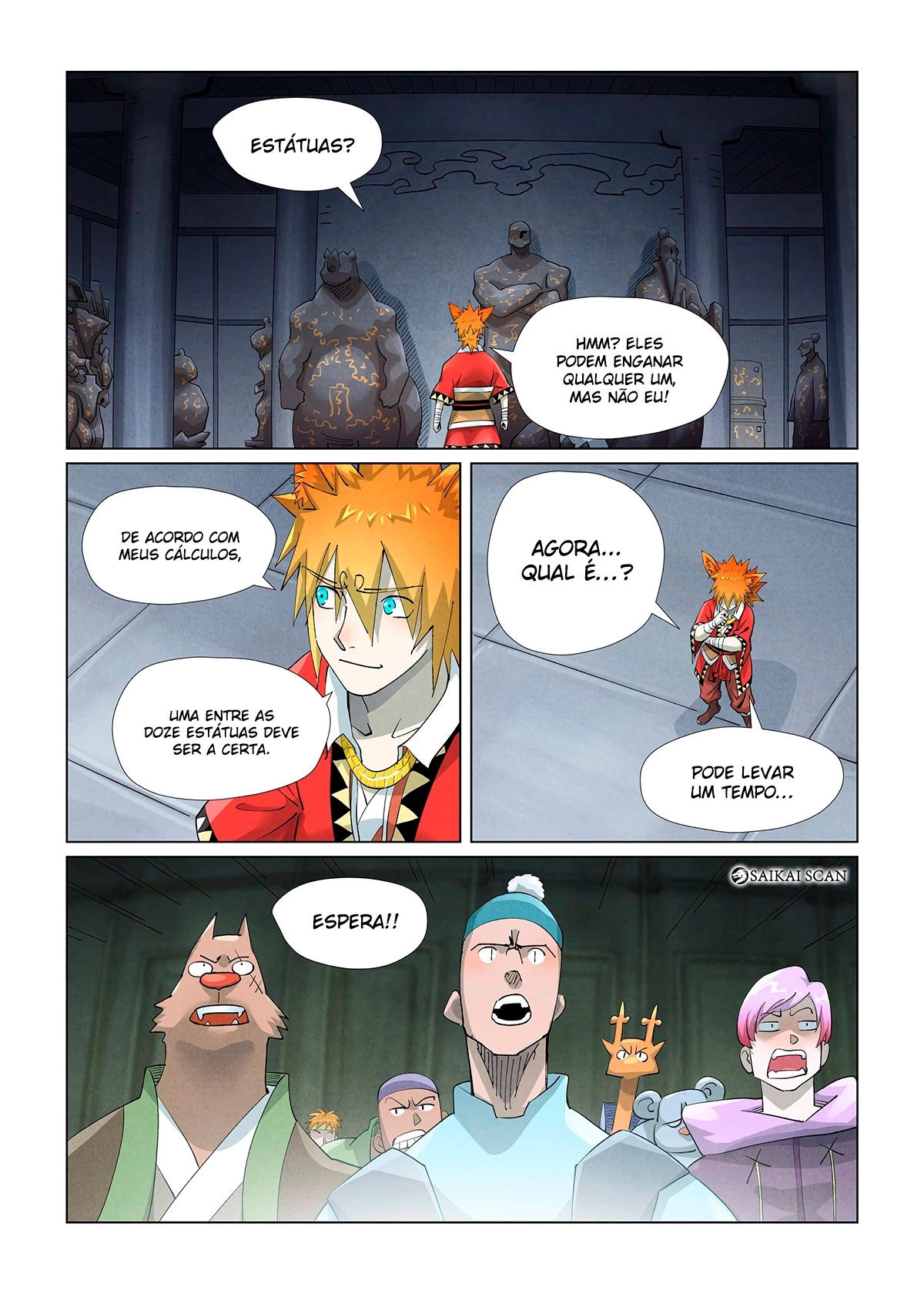 Read Contos de Demônios e Deuses PT Manga Online
