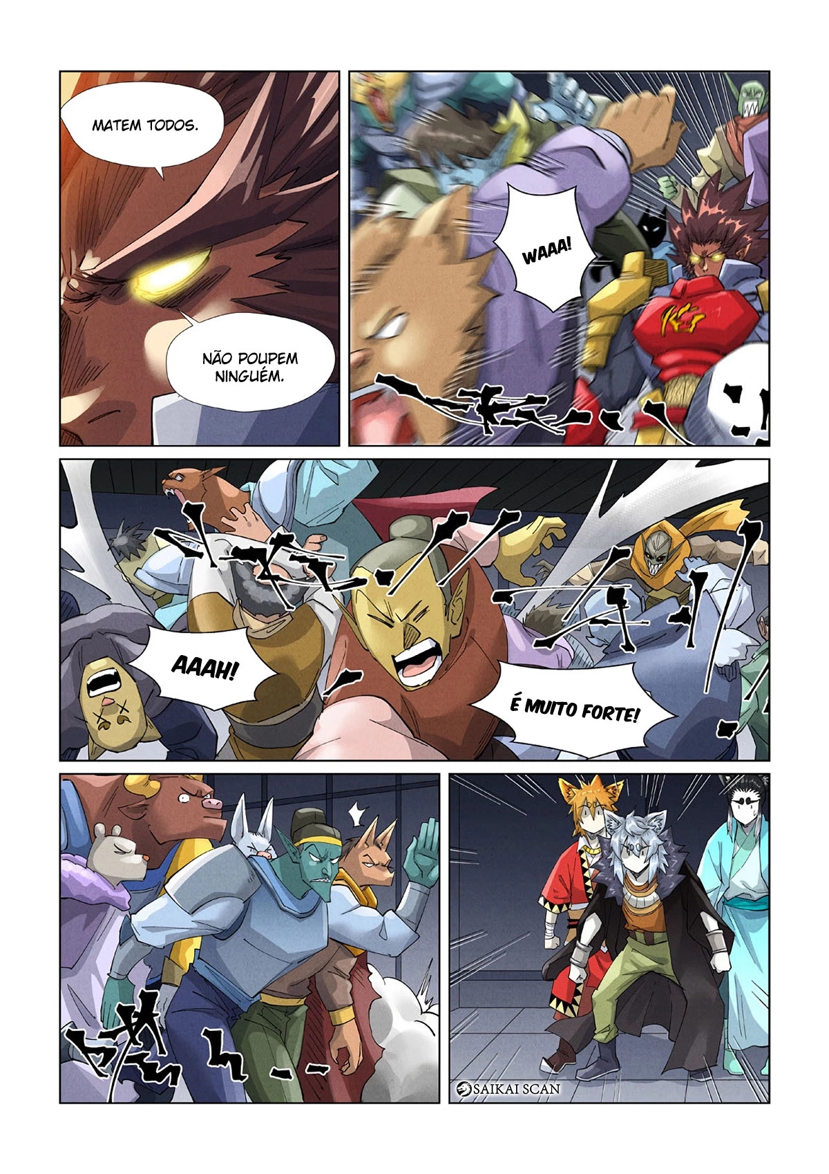 Read Contos de Demônios e Deuses PT Manga Online