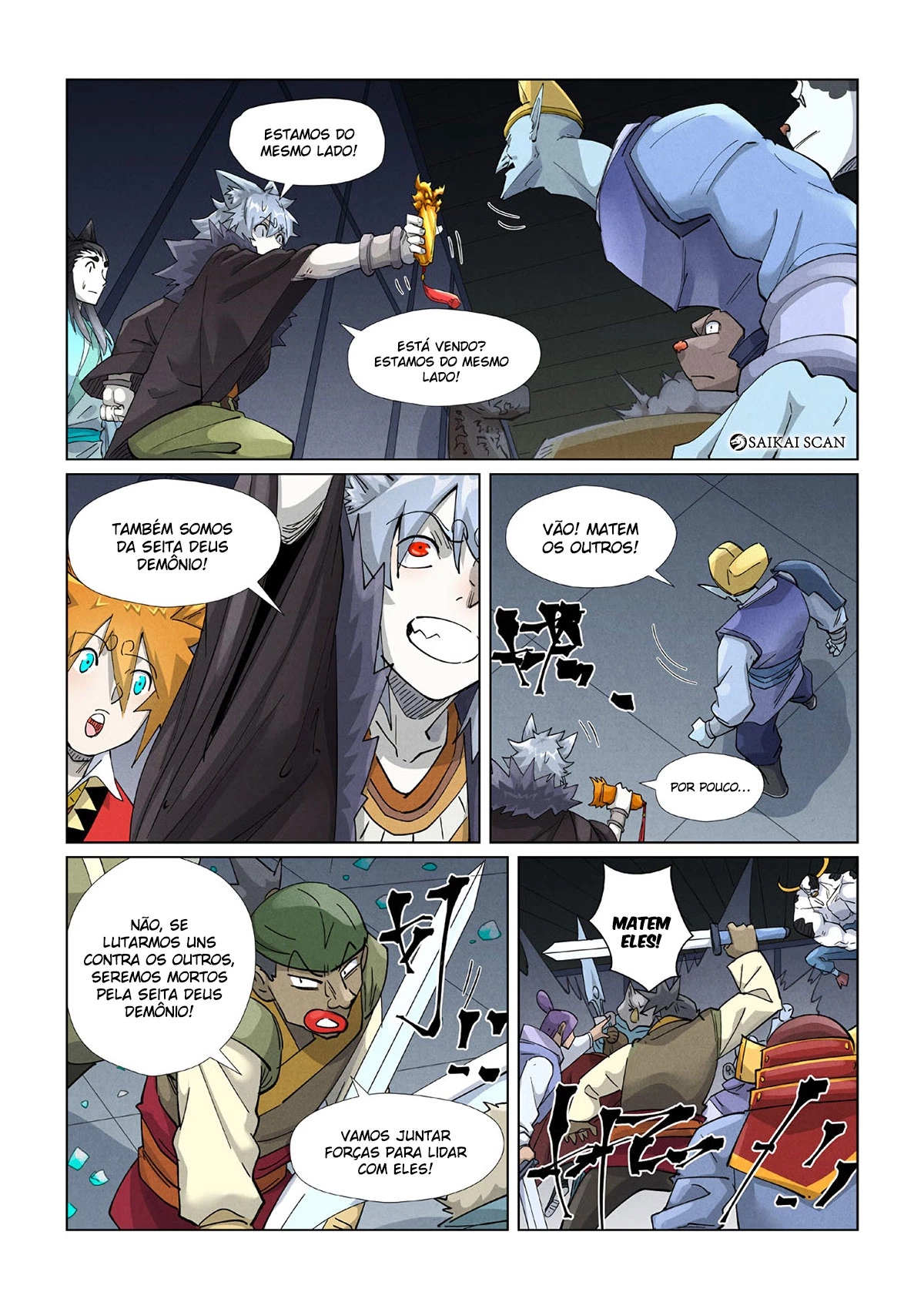 Read Contos de Demônios e Deuses PT Manga Online