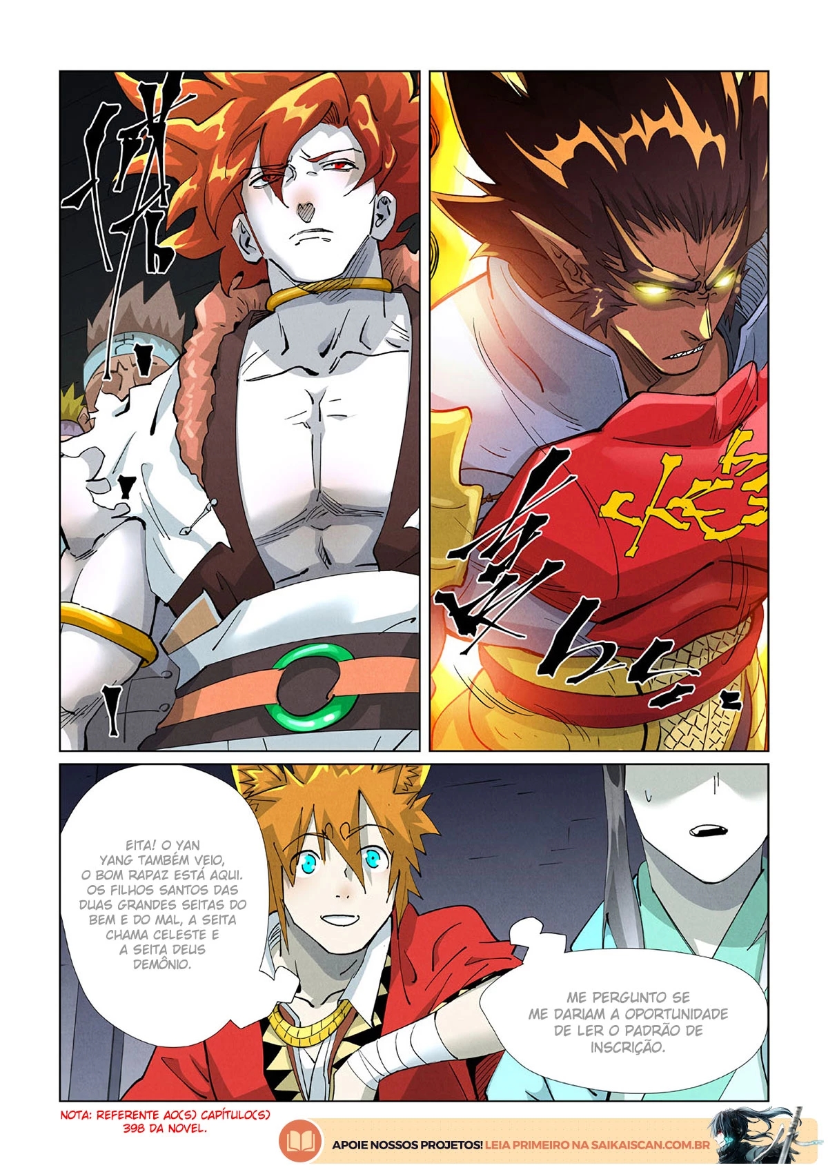 Read Contos de Demônios e Deuses PT Manga Online