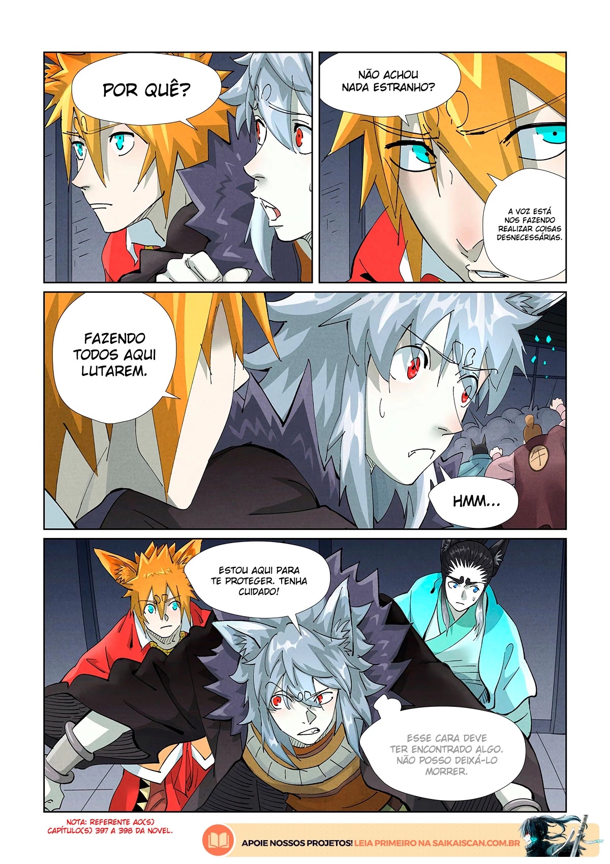 Read Contos de Demônios e Deuses PT Manga Online