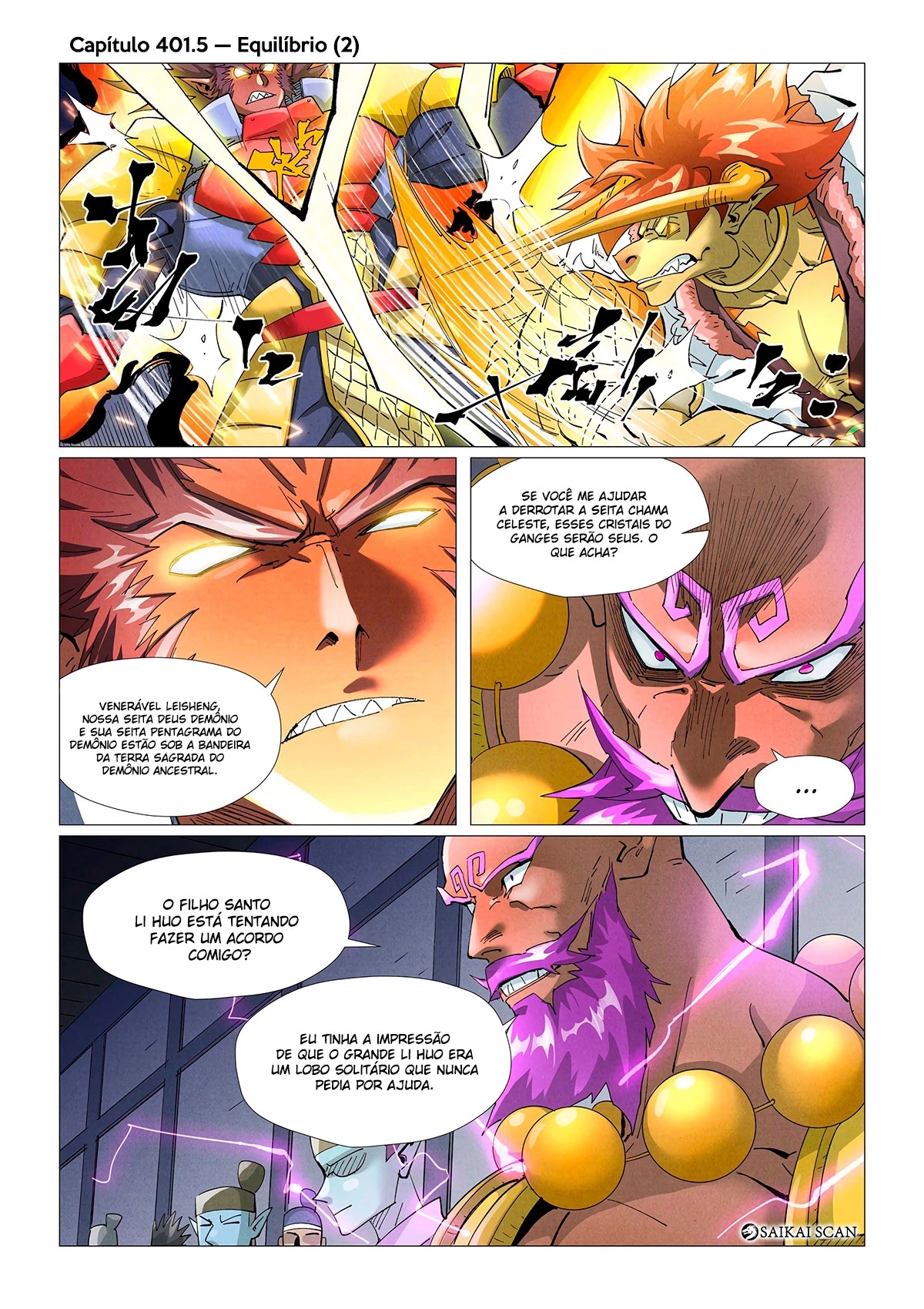 Read Contos de Demônios e Deuses PT Manga Online