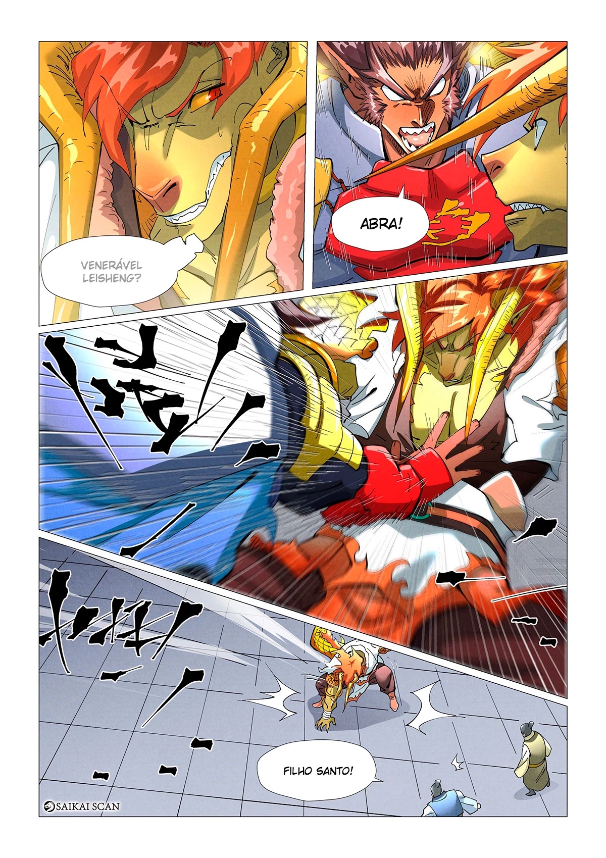 Read Contos de Demônios e Deuses PT Manga Online