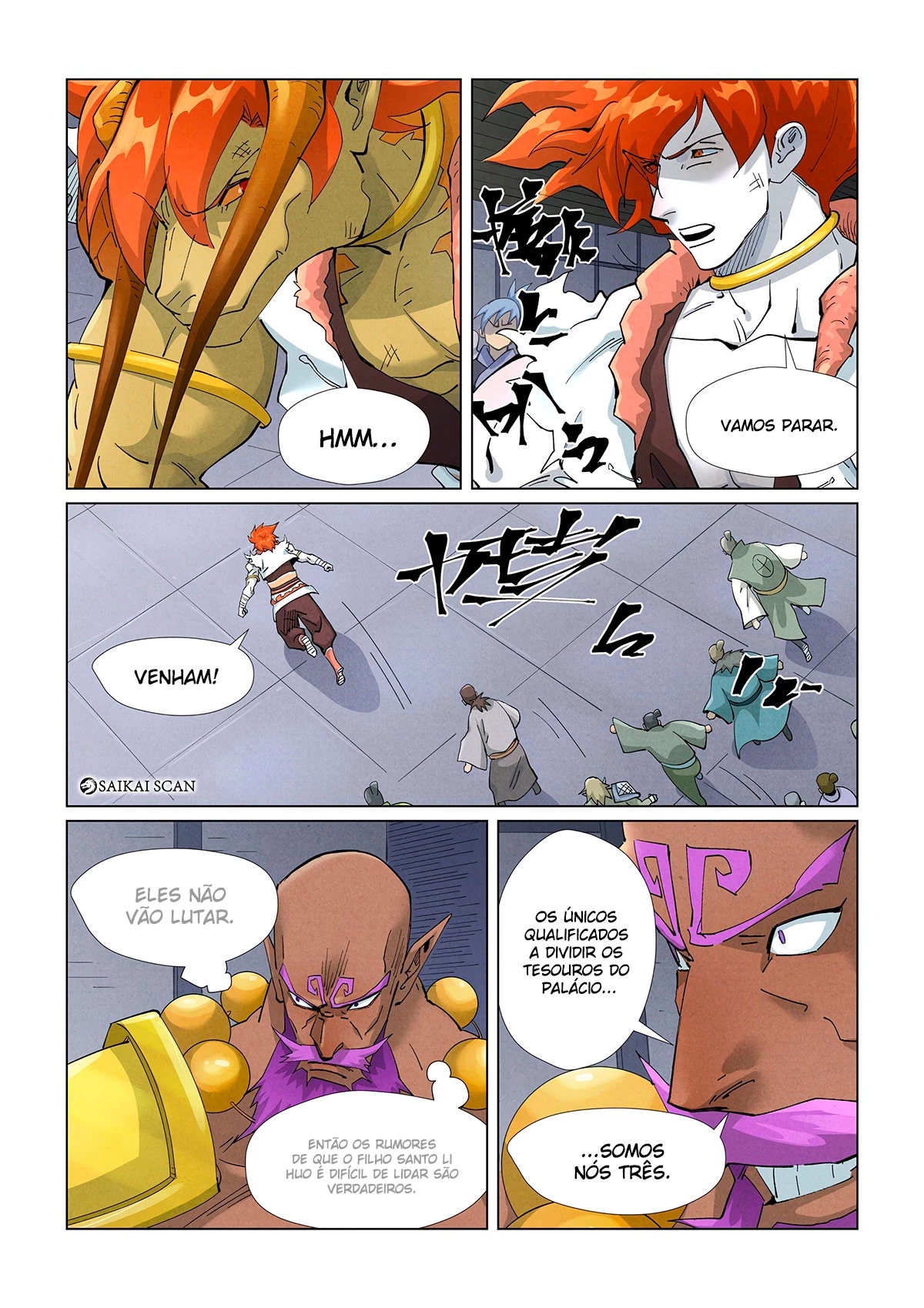 Read Contos de Demônios e Deuses PT Manga Online