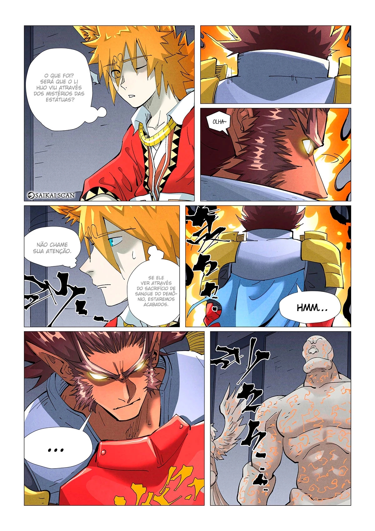 Read Contos de Demônios e Deuses PT Manga Online