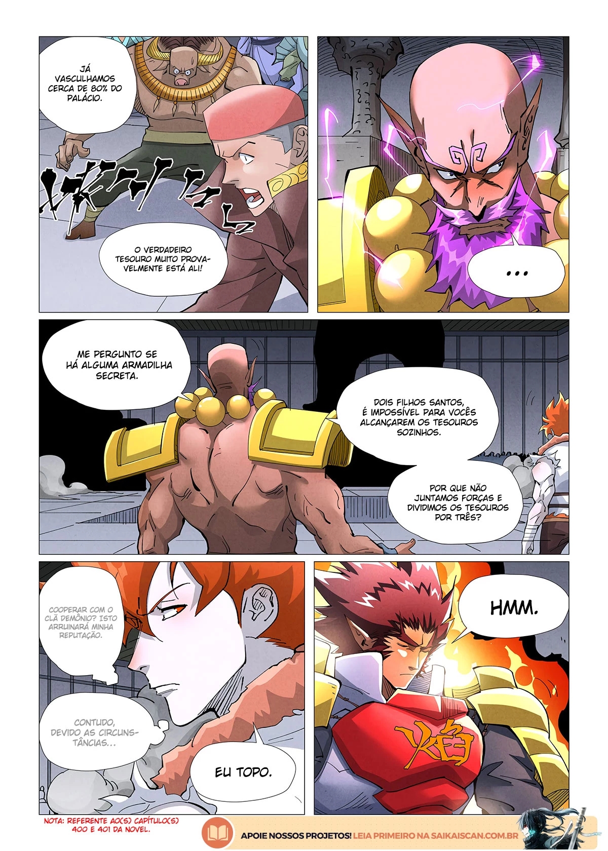 Read Contos de Demônios e Deuses PT Manga Online