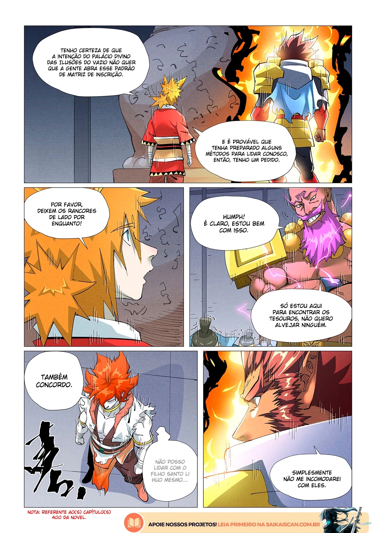 Read Contos de Demônios e Deuses PT Manga Online
