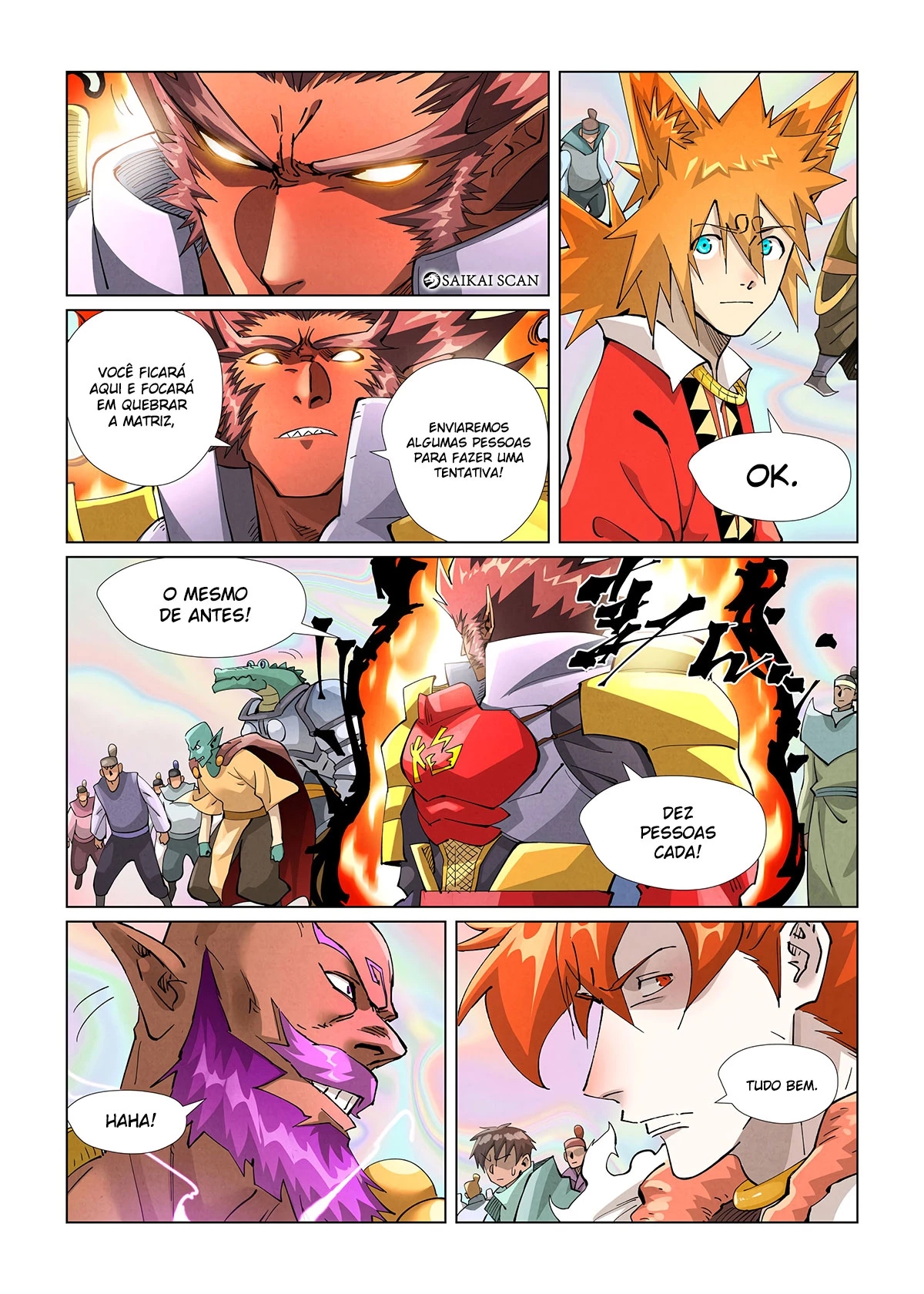 Read Contos de Demônios e Deuses PT Manga Online