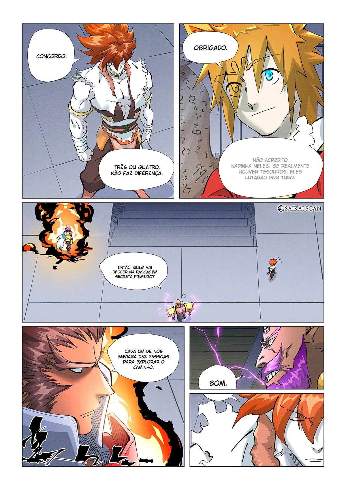 Read Contos de Demônios e Deuses PT Manga Online