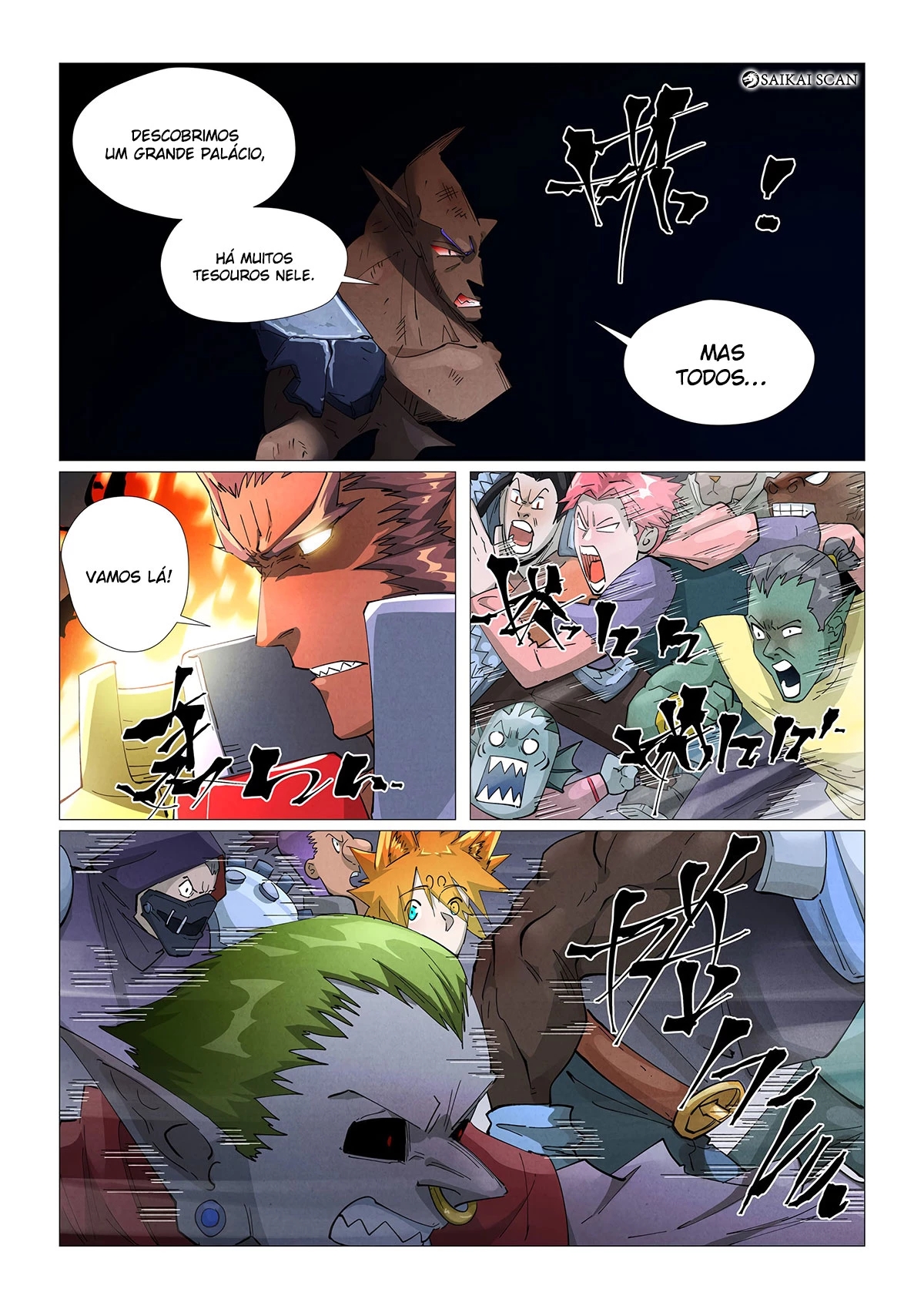 Read Contos de Demônios e Deuses PT Manga Online