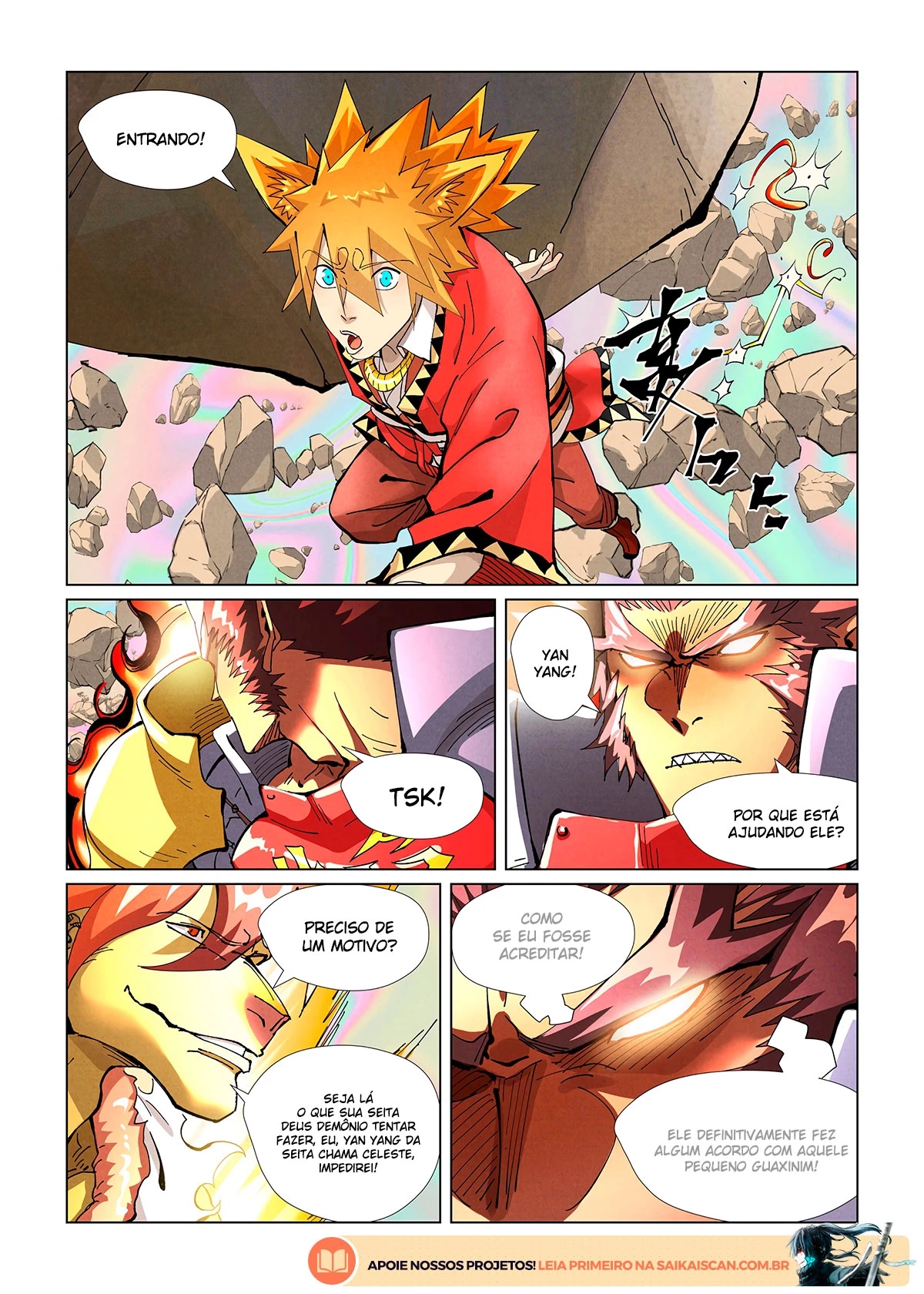 Read Contos de Demônios e Deuses PT Manga Online
