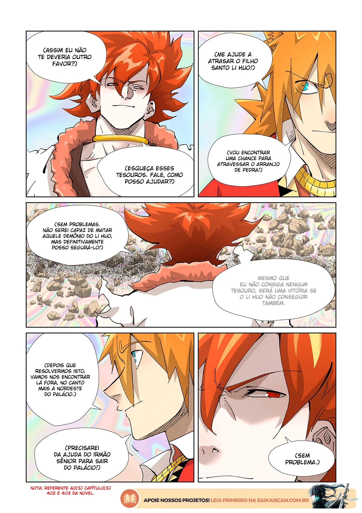 Read Contos de Demônios e Deuses PT Manga Online