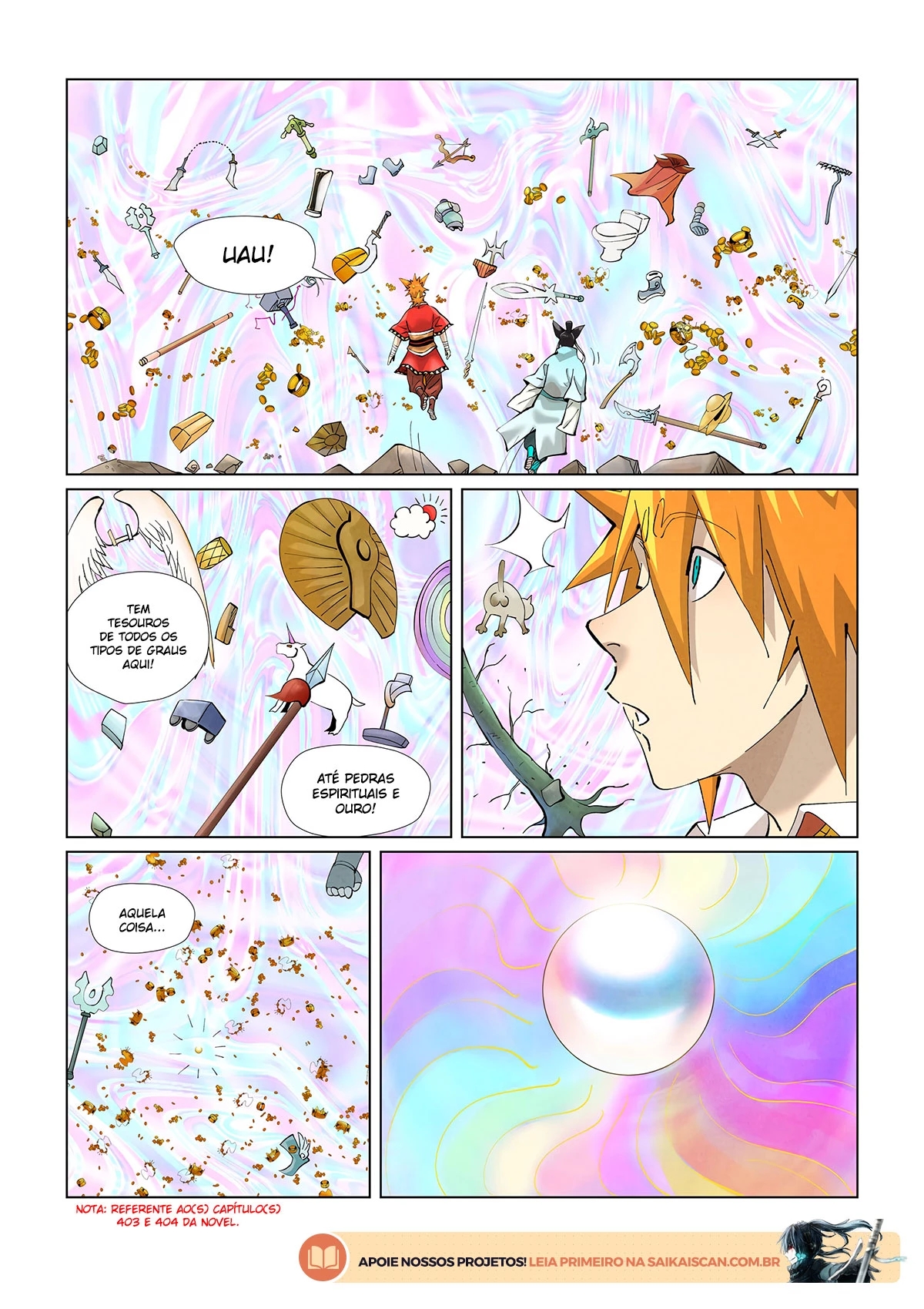 Read Contos de Demônios e Deuses PT Manga Online
