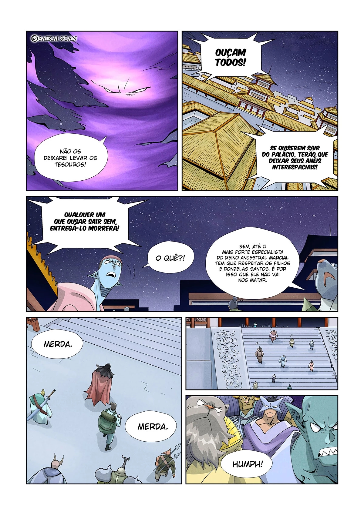 Read Contos de Demônios e Deuses PT Manga Online