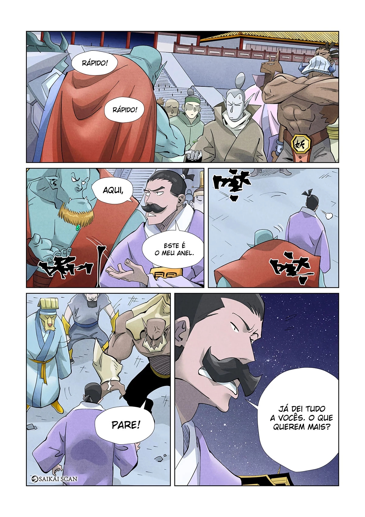 Read Contos de Demônios e Deuses PT Manga Online