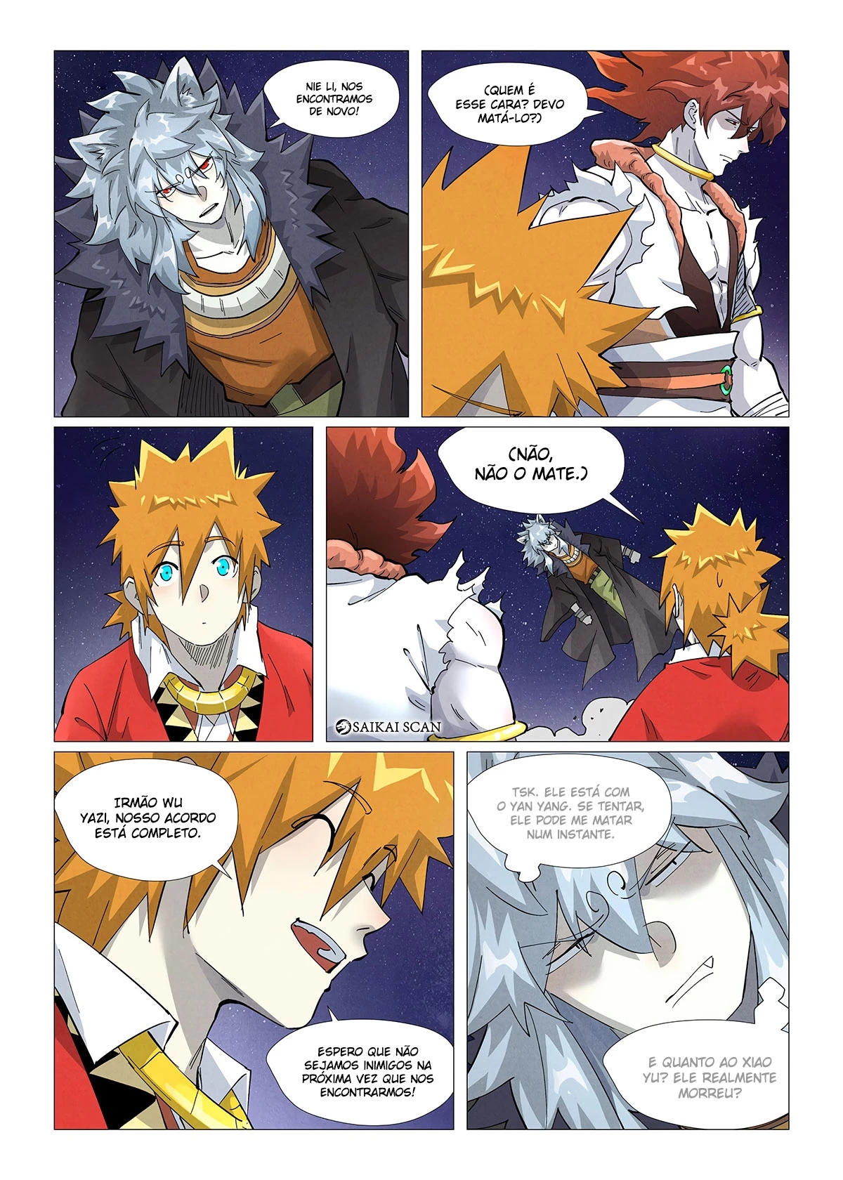 Read Contos de Demônios e Deuses PT Manga Online