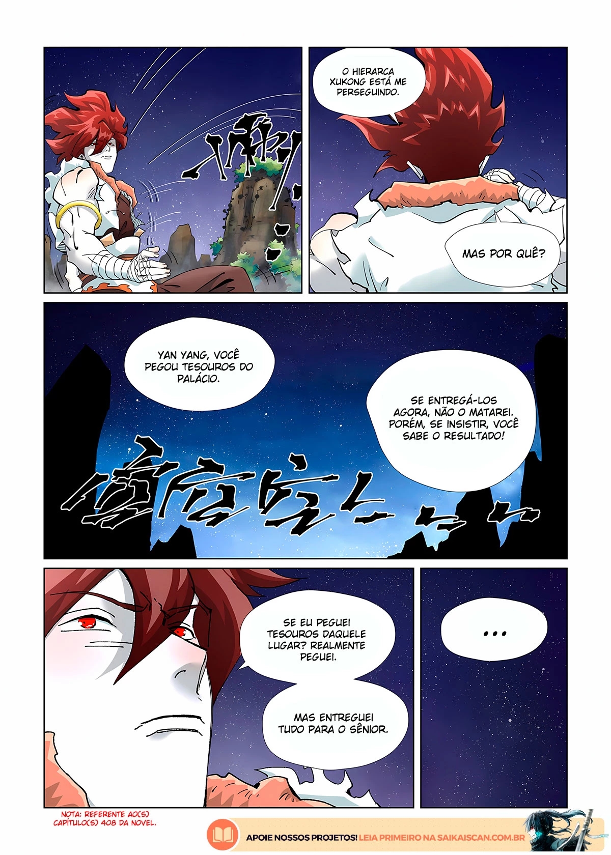 Read Contos de Demônios e Deuses PT Manga Online