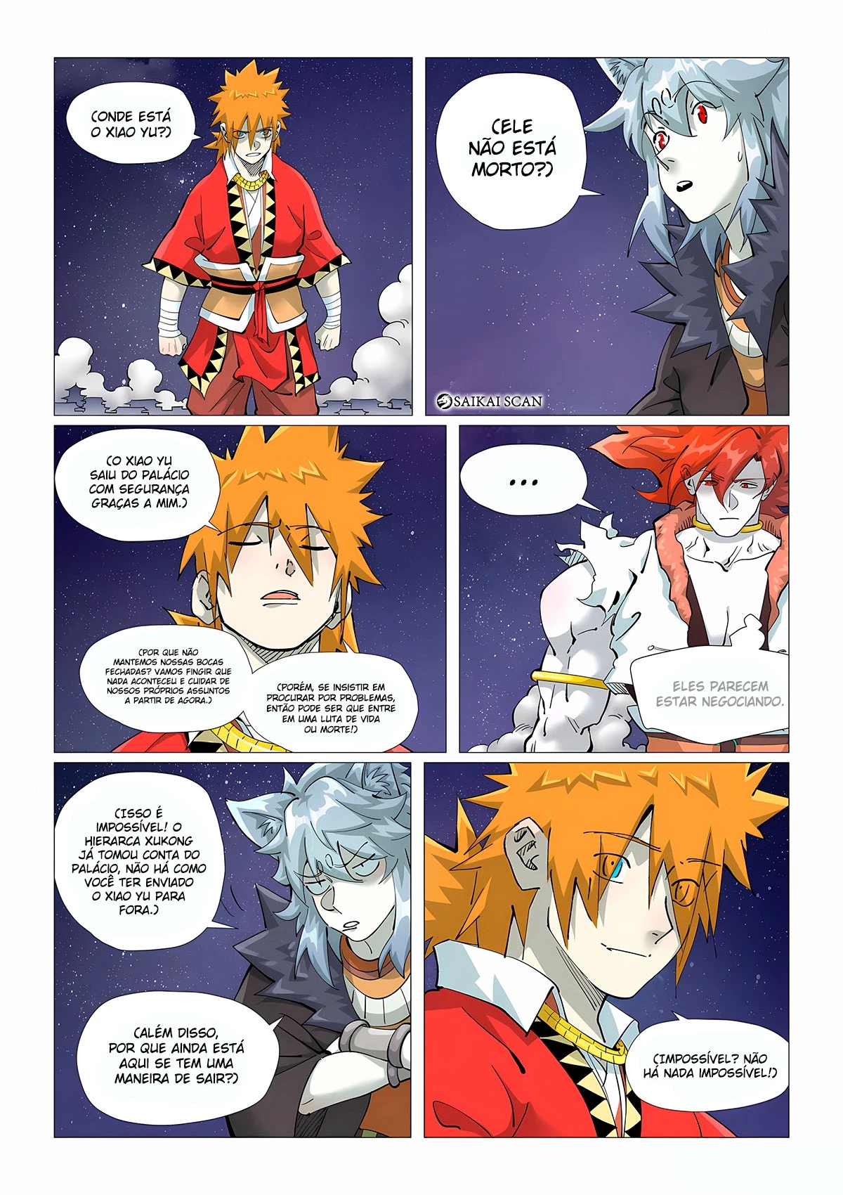 Read Contos de Demônios e Deuses PT Manga Online
