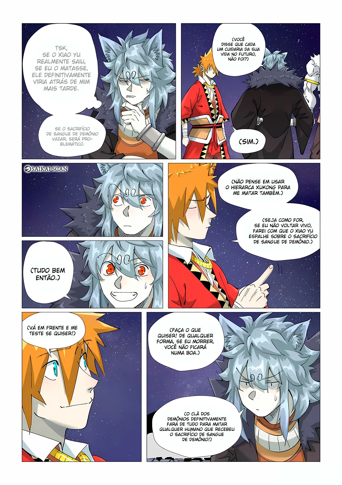 Read Contos de Demônios e Deuses PT Manga Online