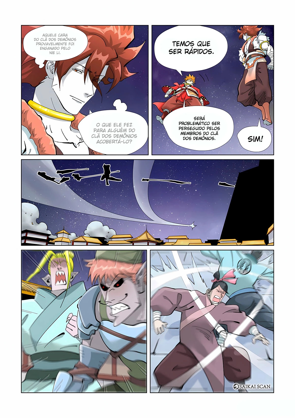 Read Contos de Demônios e Deuses PT Manga Online