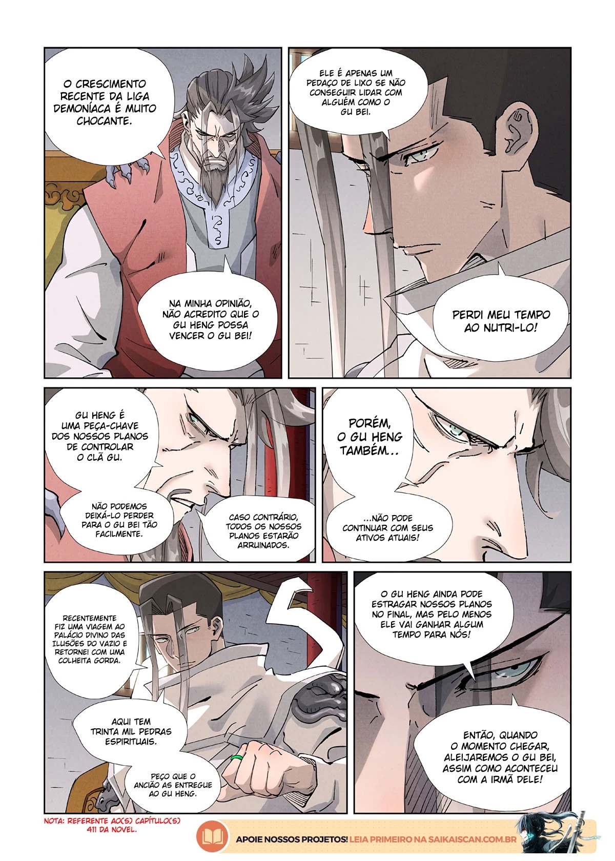 Read Contos de Demônios e Deuses PT Manga Online