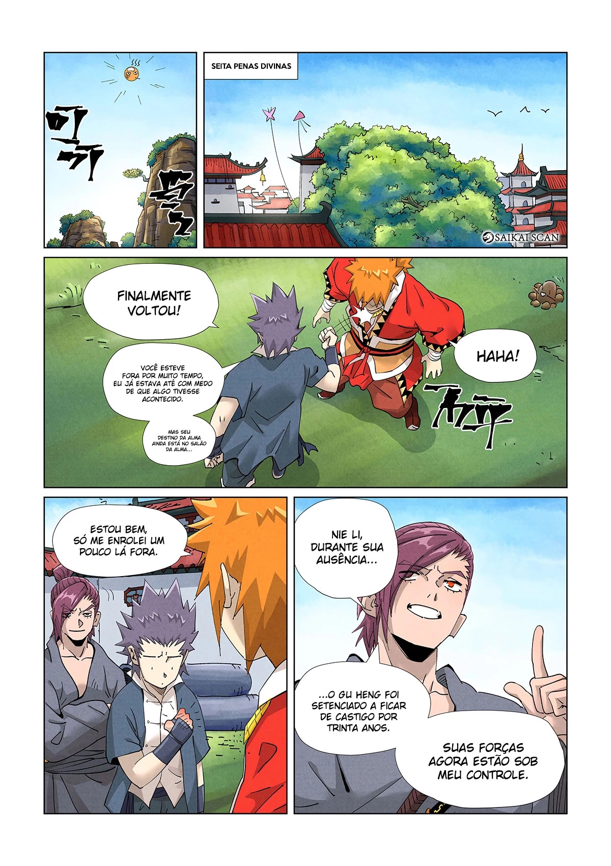 Read Contos de Demônios e Deuses PT Manga Online