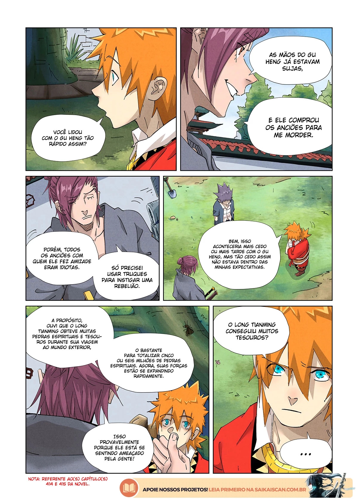 Read Contos de Demônios e Deuses PT Manga Online