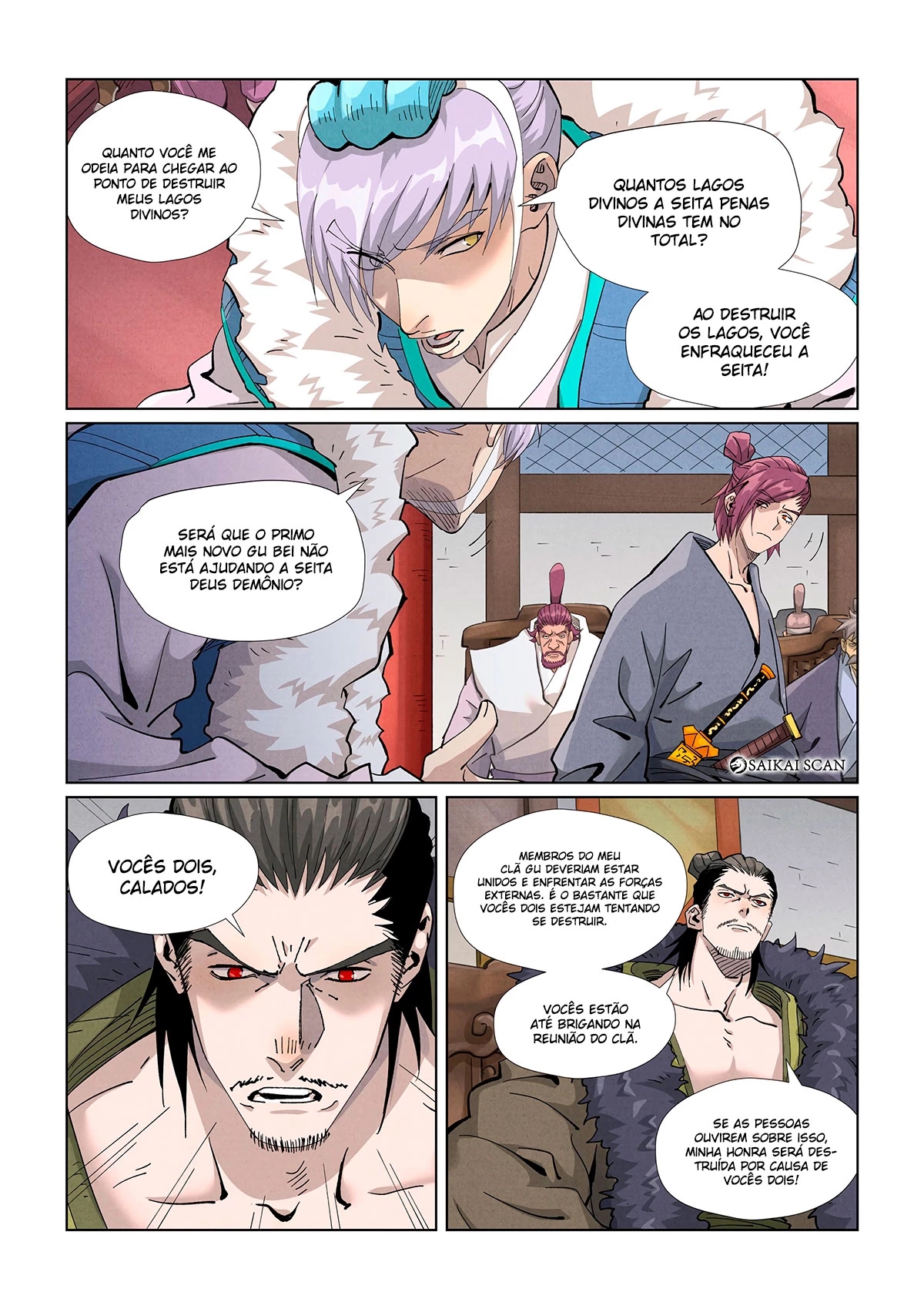 Read Contos de Demônios e Deuses PT Manga Online
