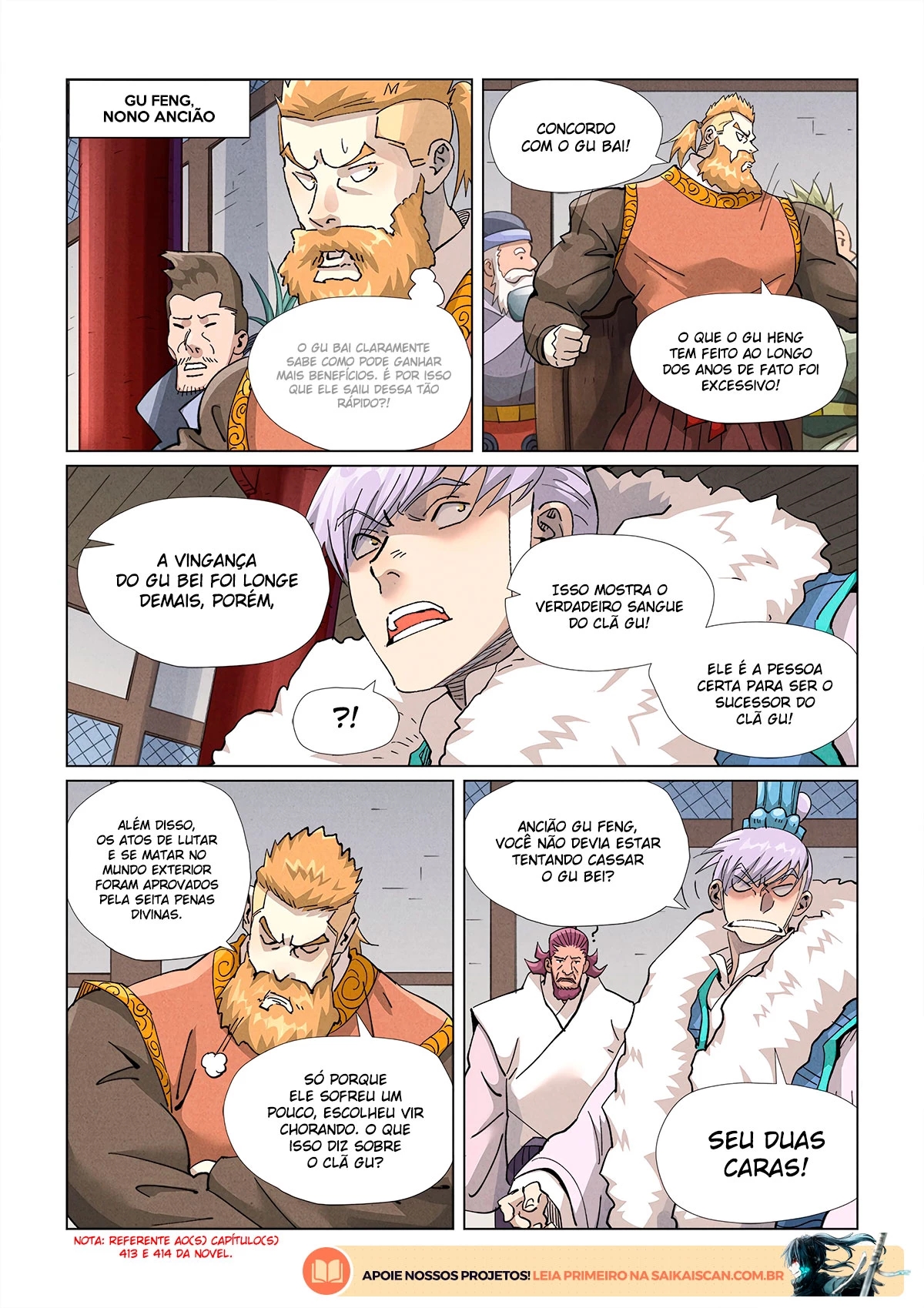 Read Contos de Demônios e Deuses PT Manga Online