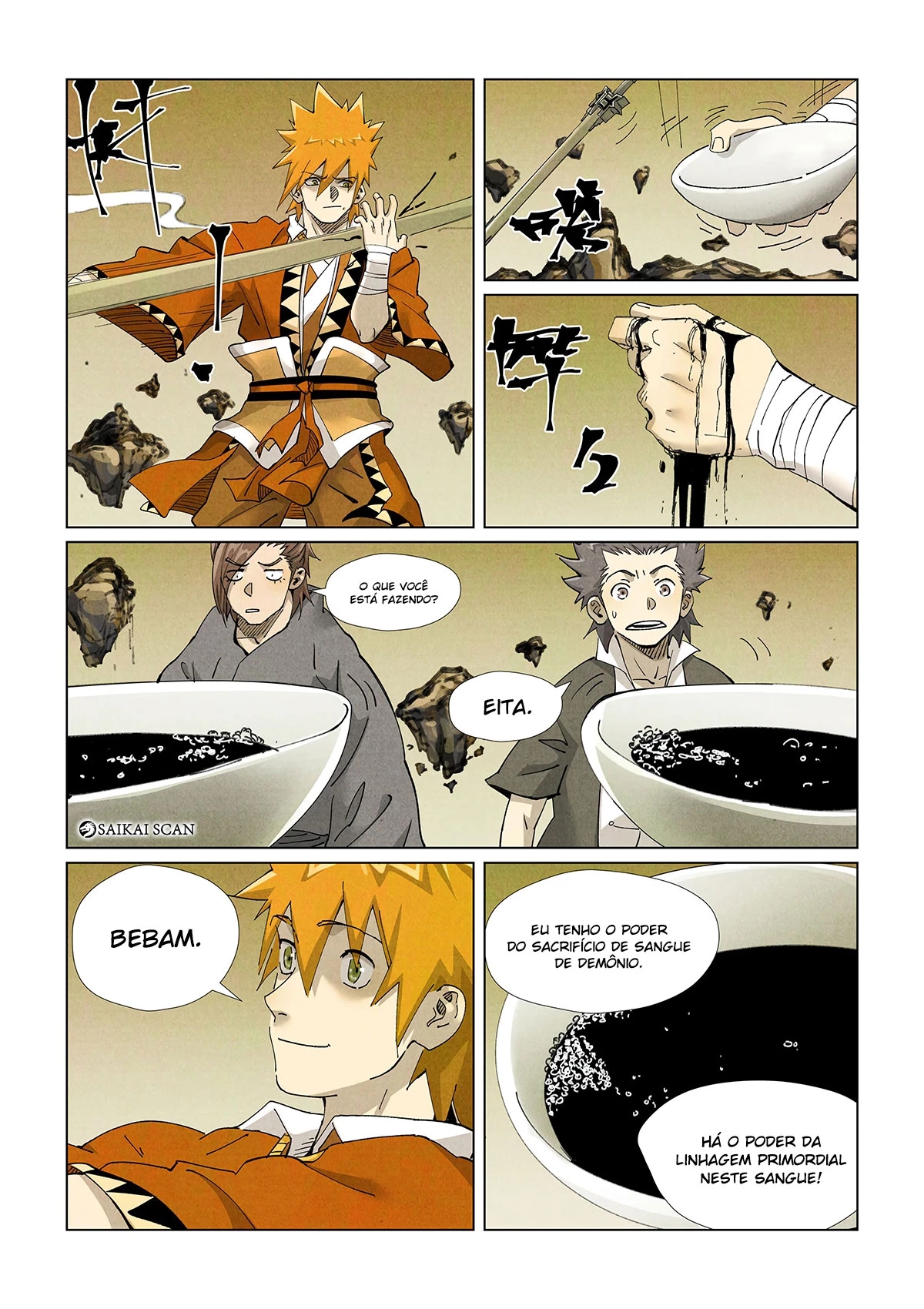 Read Contos de Demônios e Deuses PT Manga Online
