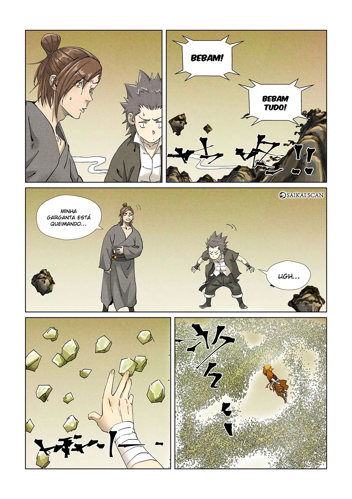 Read Contos de Demônios e Deuses PT Manga Online